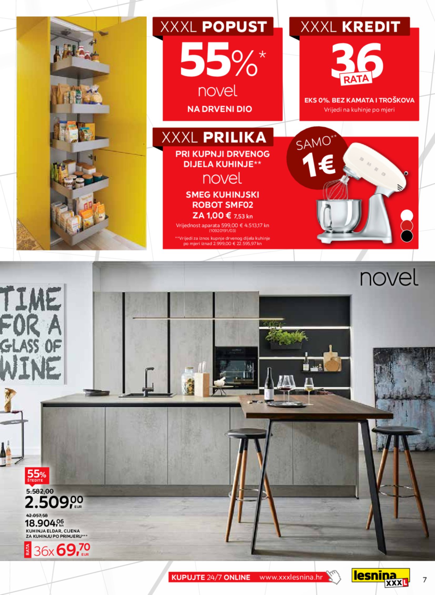 Lesnina katalog Super akcija kuhinja 01.09.-25.09.2023.