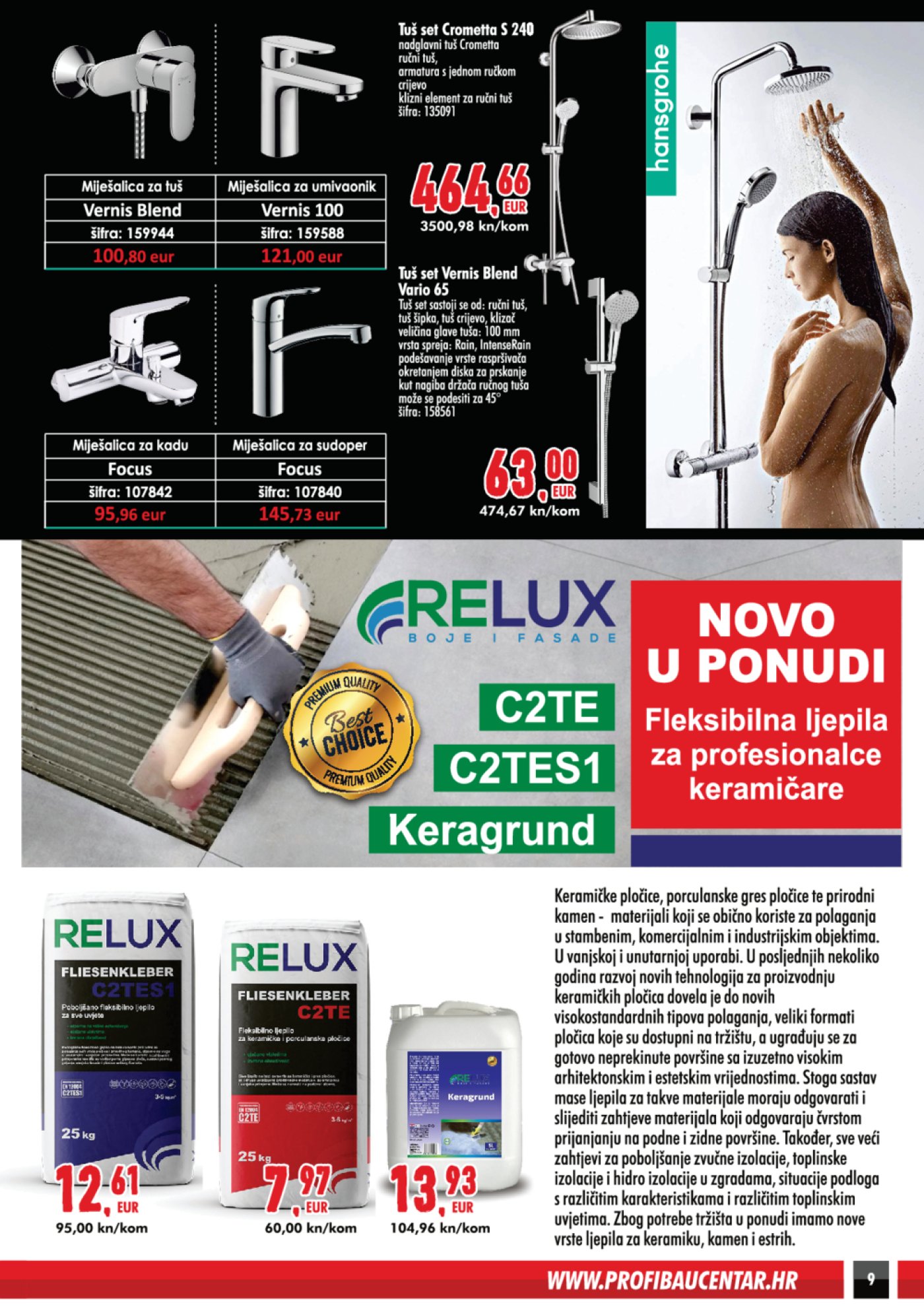 Profi baucentar katalog Akcija 01.09.-30.09.2023.