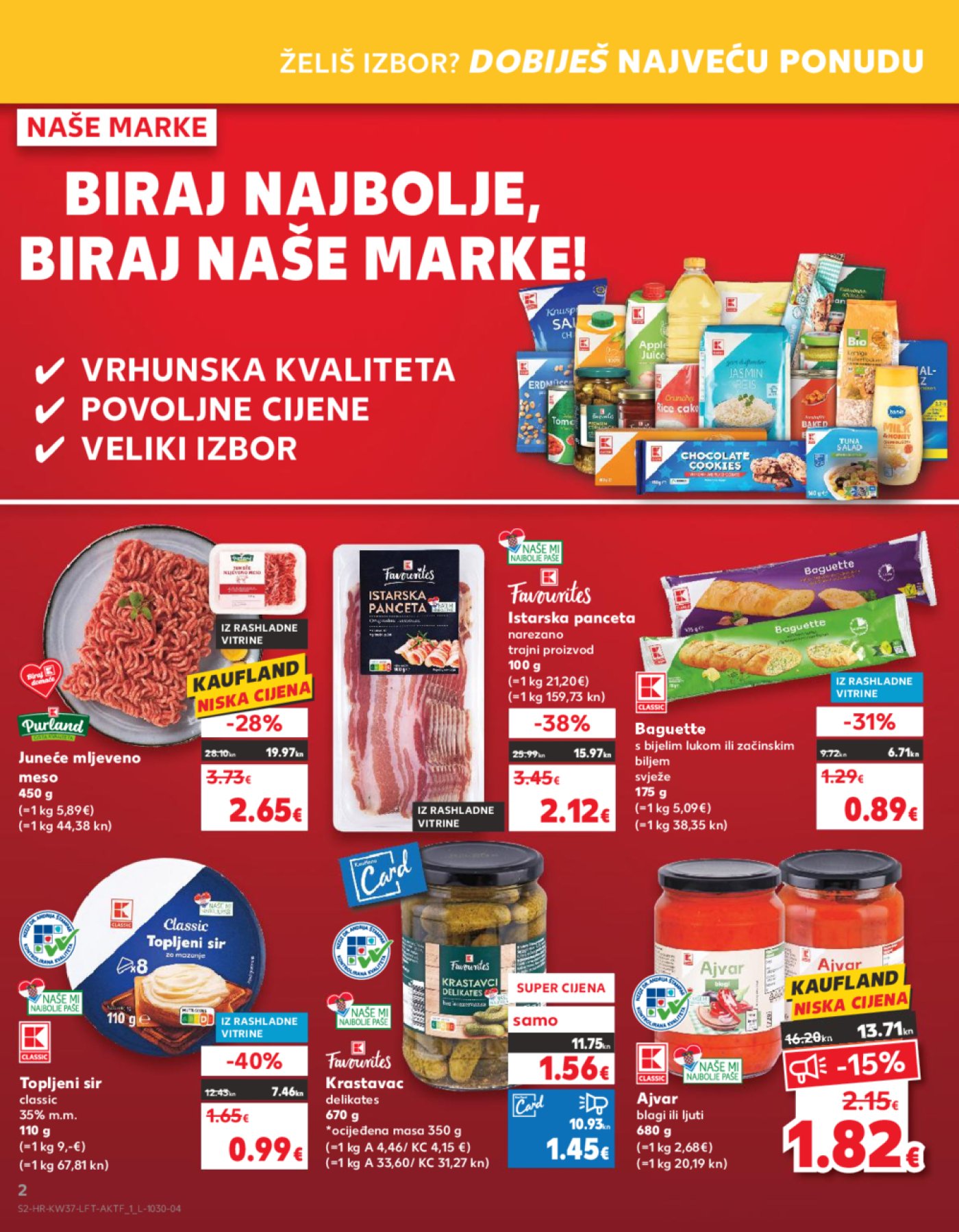 Kaufland katalog Akcija 13.09.-19.09.2023. Odabrane poslovnice
