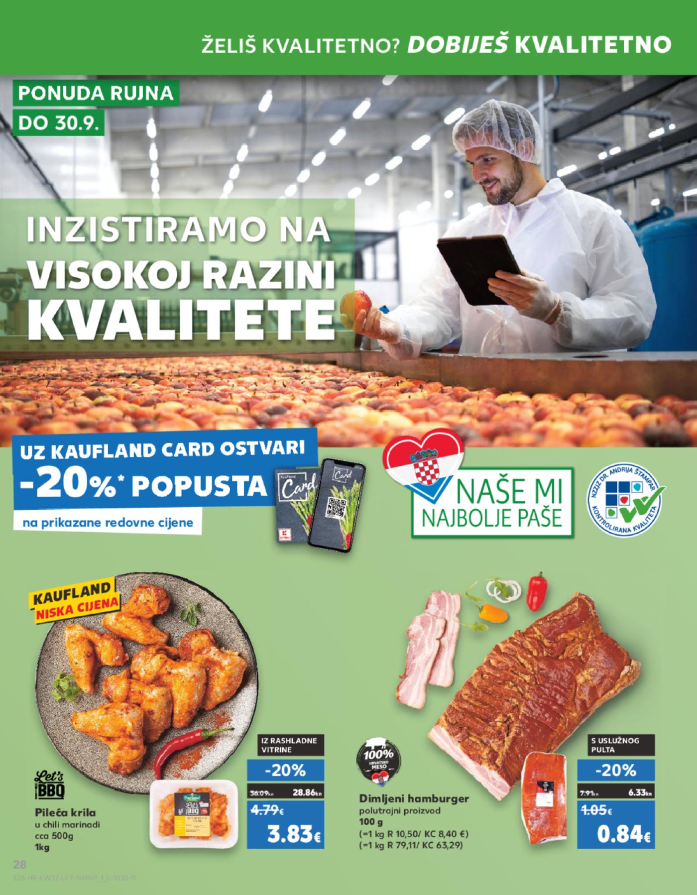 Kaufland katalog Akcija 13.09.-19.09.2023. Odabrane poslovnice