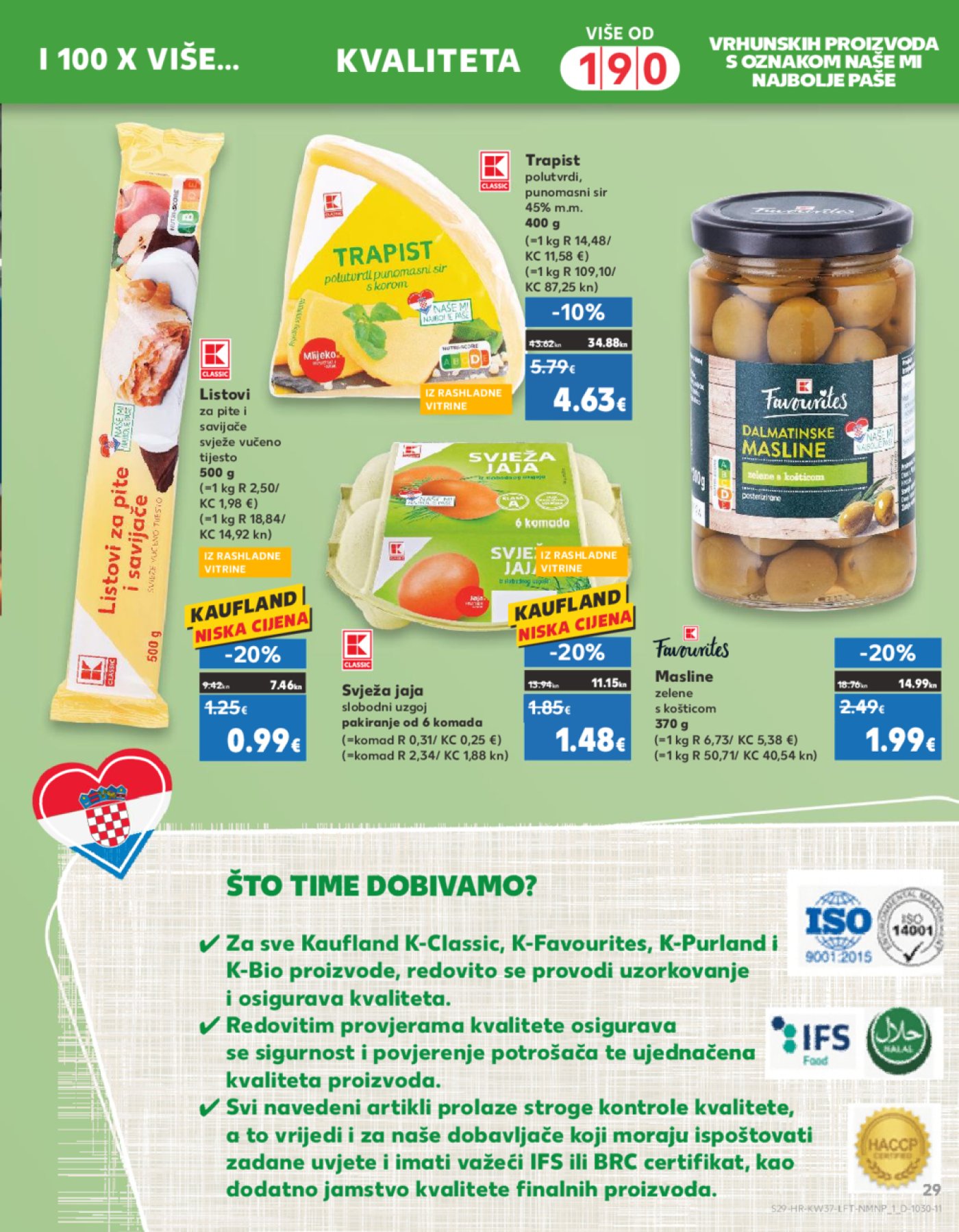 Kaufland katalog Akcija 13.09.-19.09.2023. Odabrane poslovnice