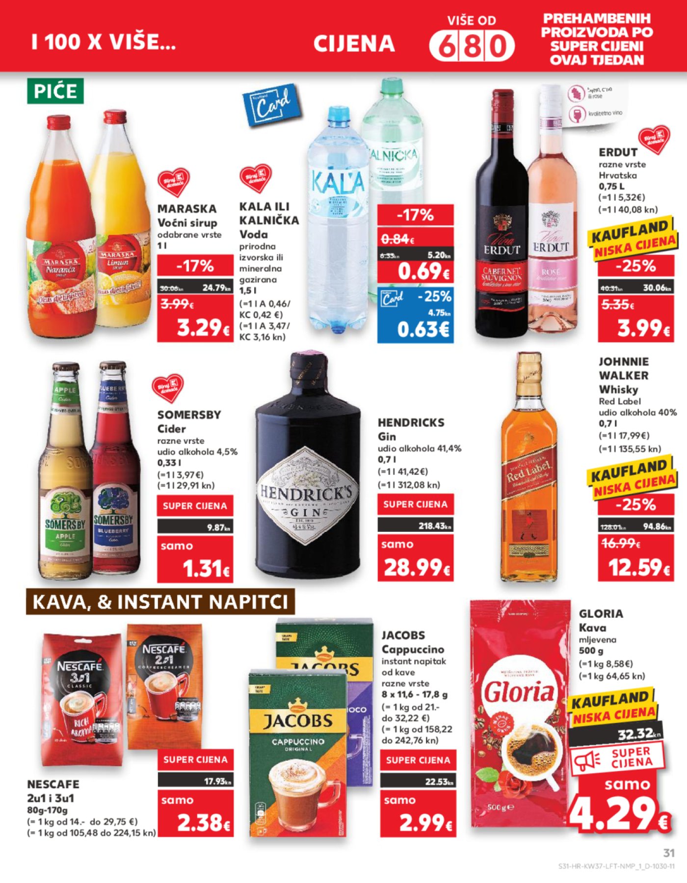 Kaufland katalog Akcija 13.09.-19.09.2023. Odabrane poslovnice