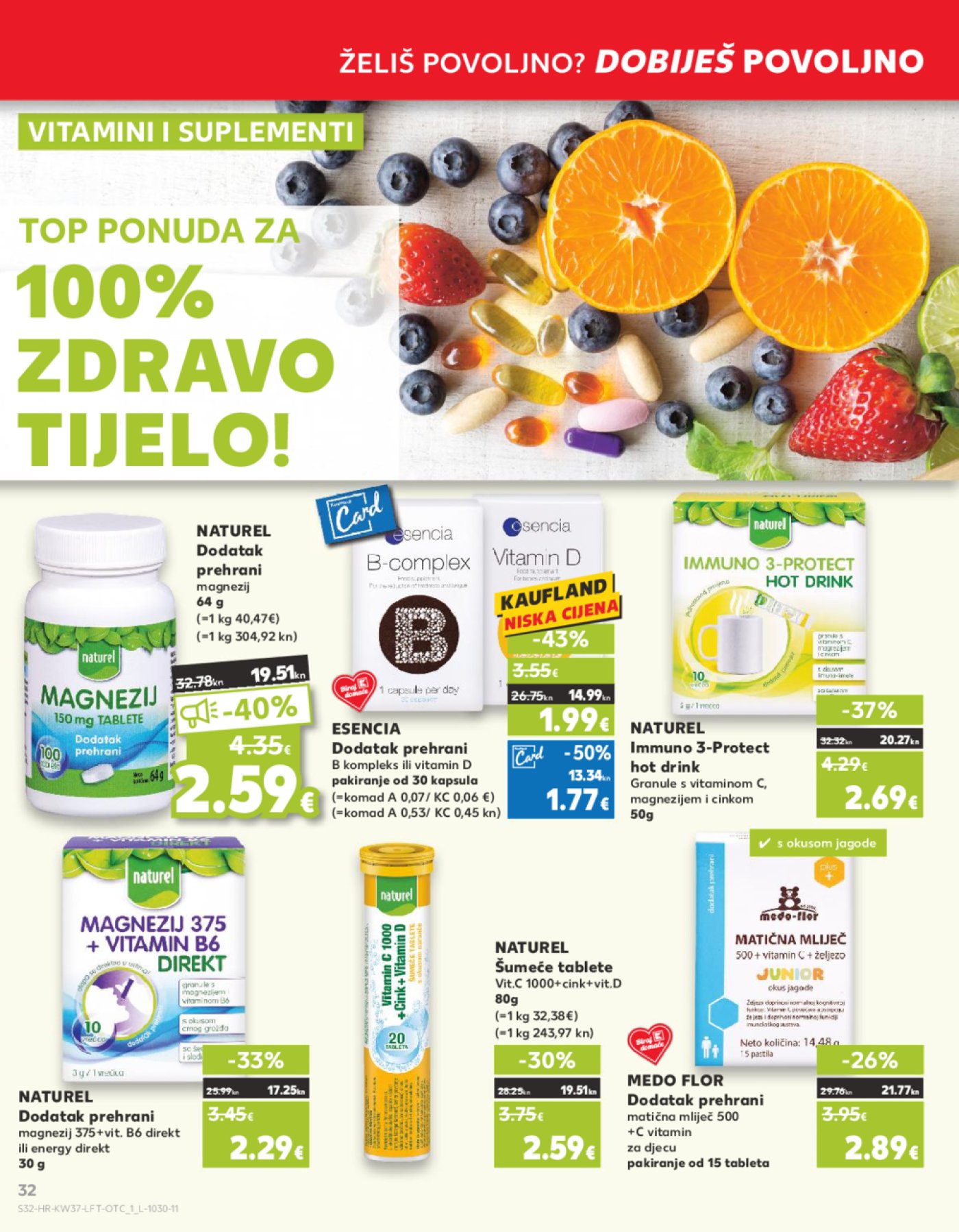 Kaufland katalog Akcija 13.09.-19.09.2023. Odabrane poslovnice