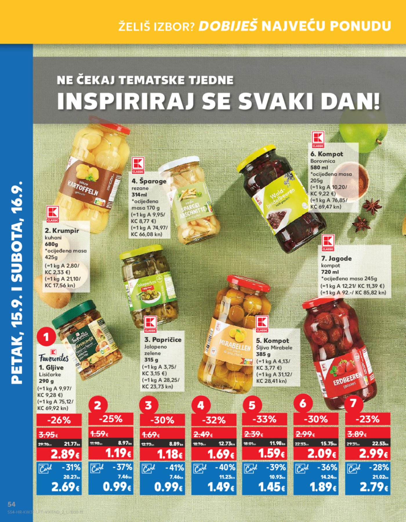Kaufland katalog Akcija 13.09.-19.09.2023. Odabrane poslovnice