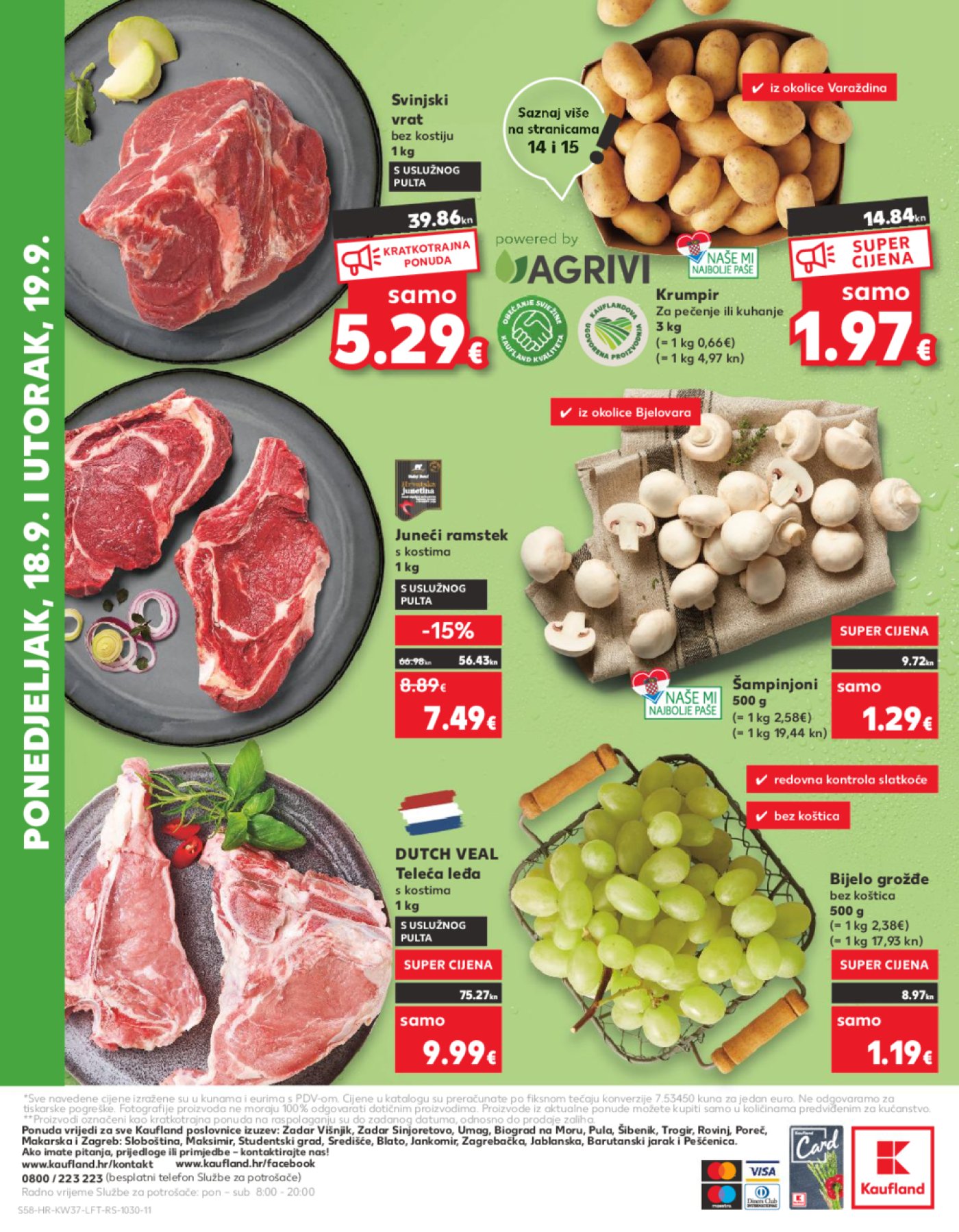 Kaufland katalog Akcija 13.09.-19.09.2023. Odabrane poslovnice