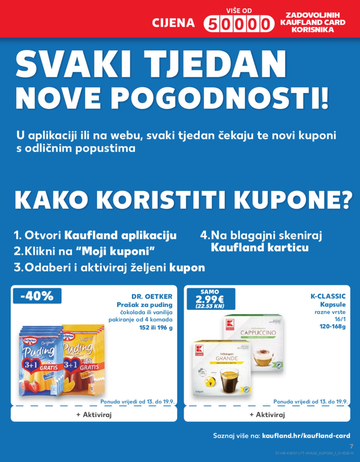 Kaufland katalog Akcija 13.09.-19.09.2023. Odabrane poslovnice
