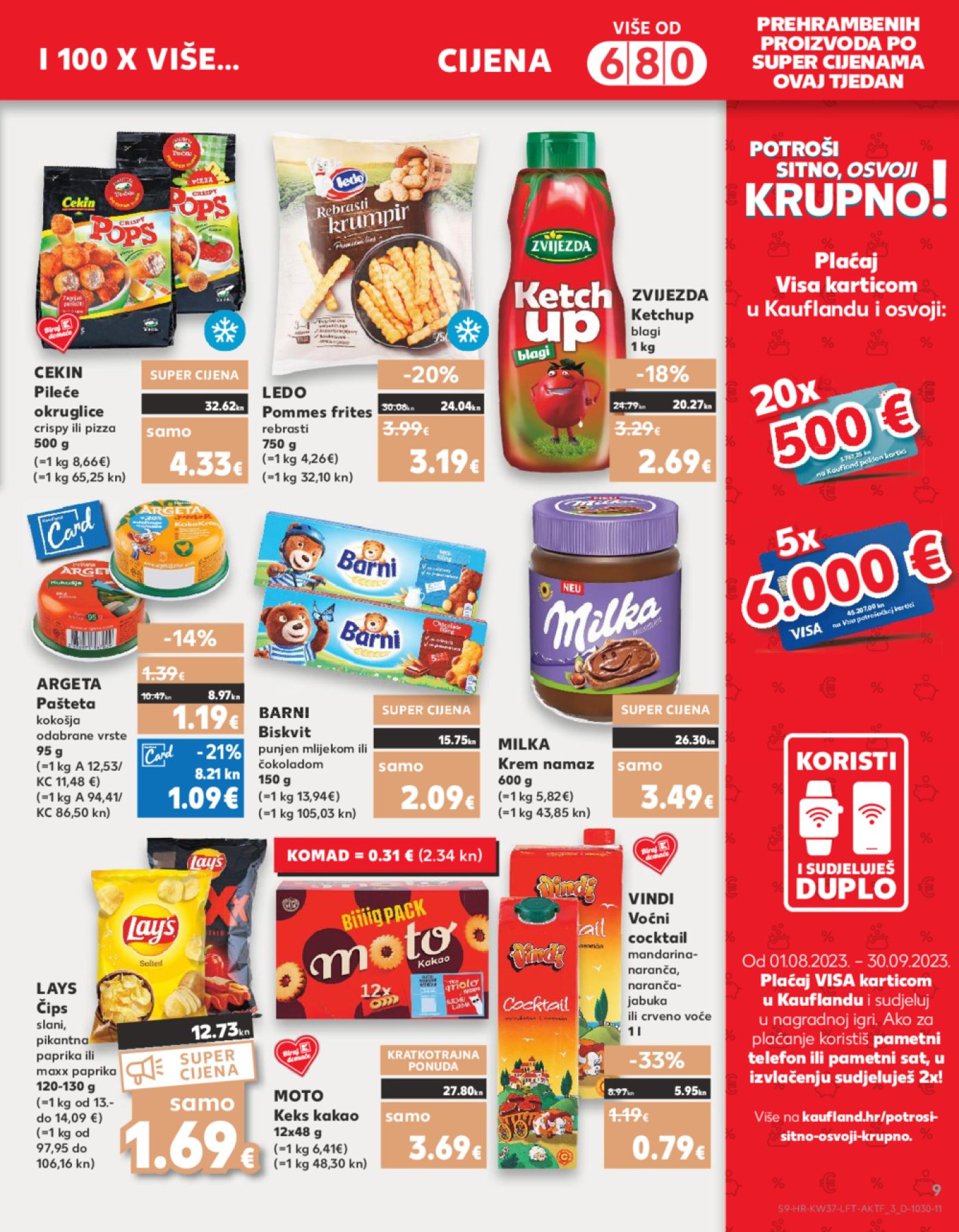 Kaufland katalog Akcija 13.09.-19.09.2023. Odabrane poslovnice