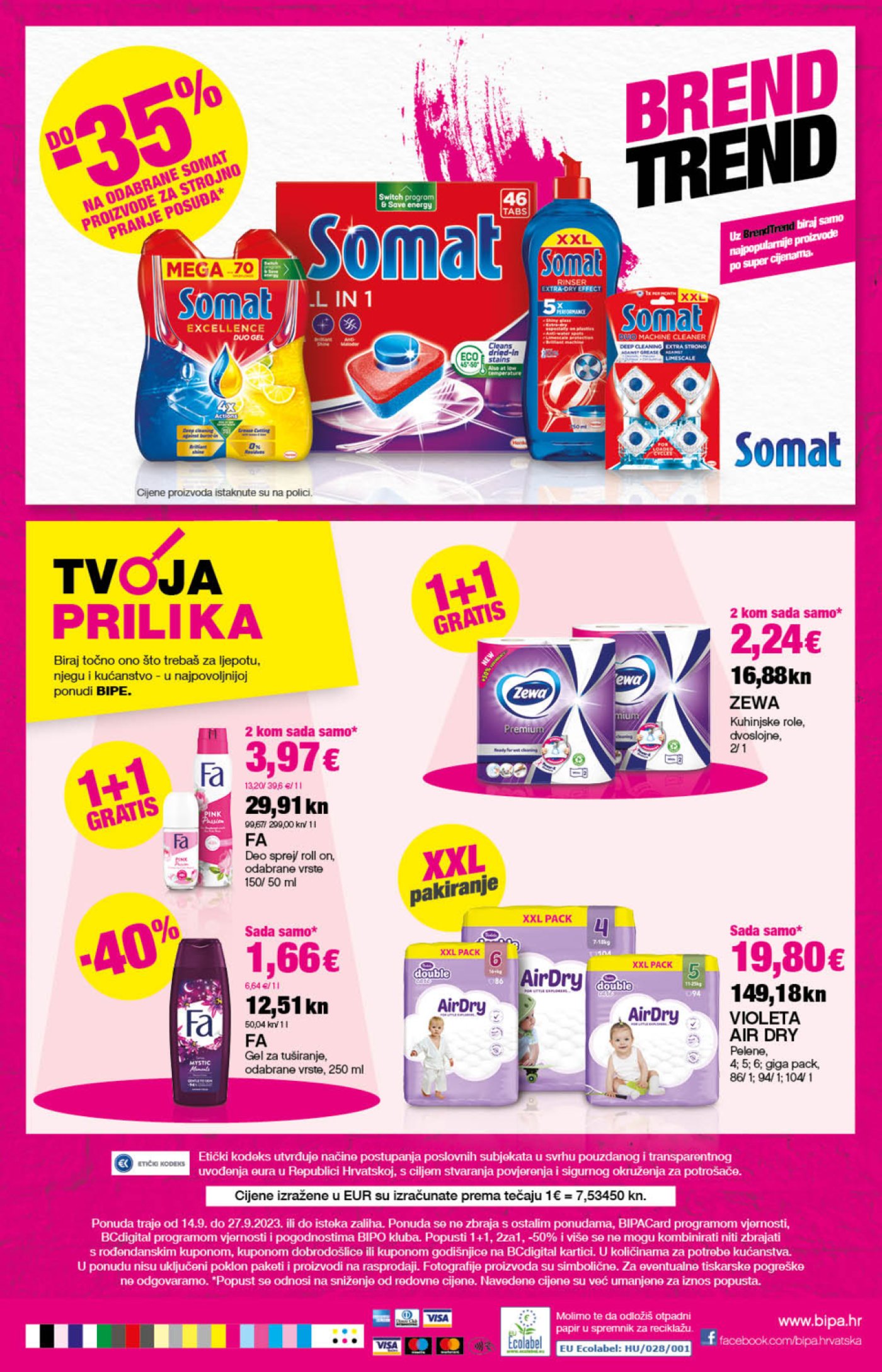 Bipa katalog Akcija 14.09.-27.09.2023.
