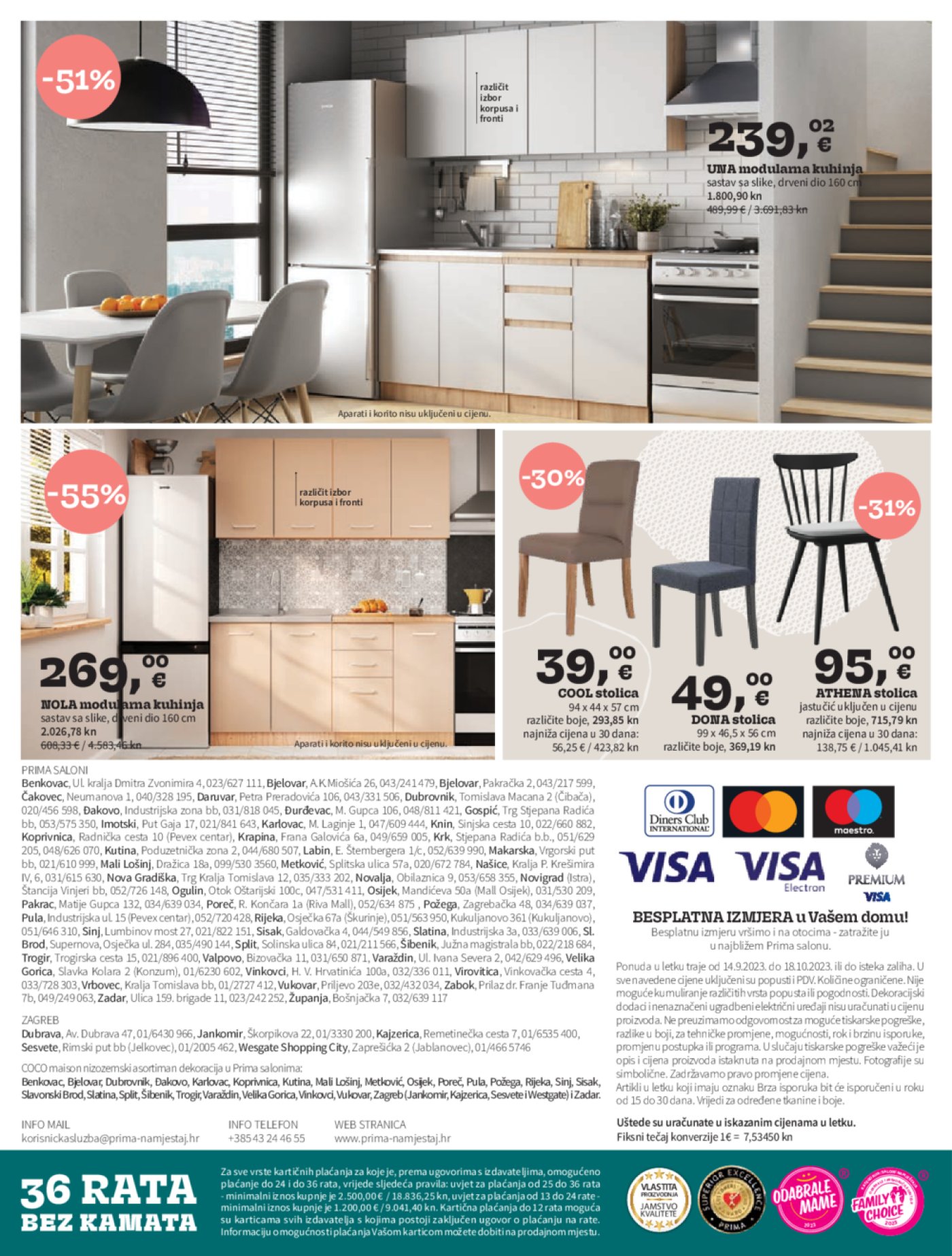 Prima katalog Začinite svoj dom novom kuhinjom 14.09.-18.10.2023.