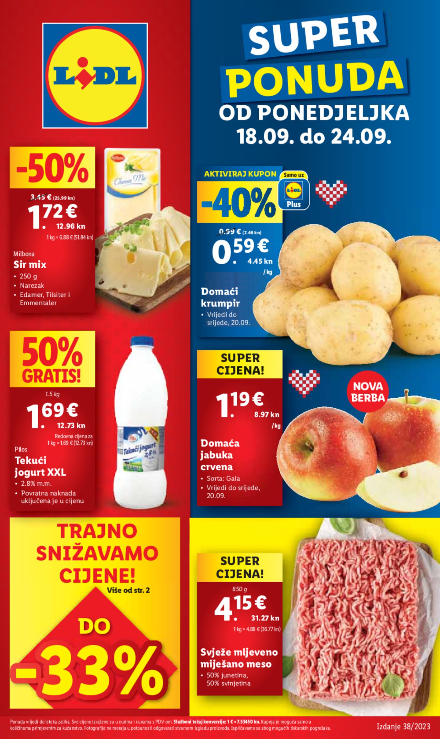 Lidl katalog Super ponuda od ponedjeljka 18.09.-24.09.2023.