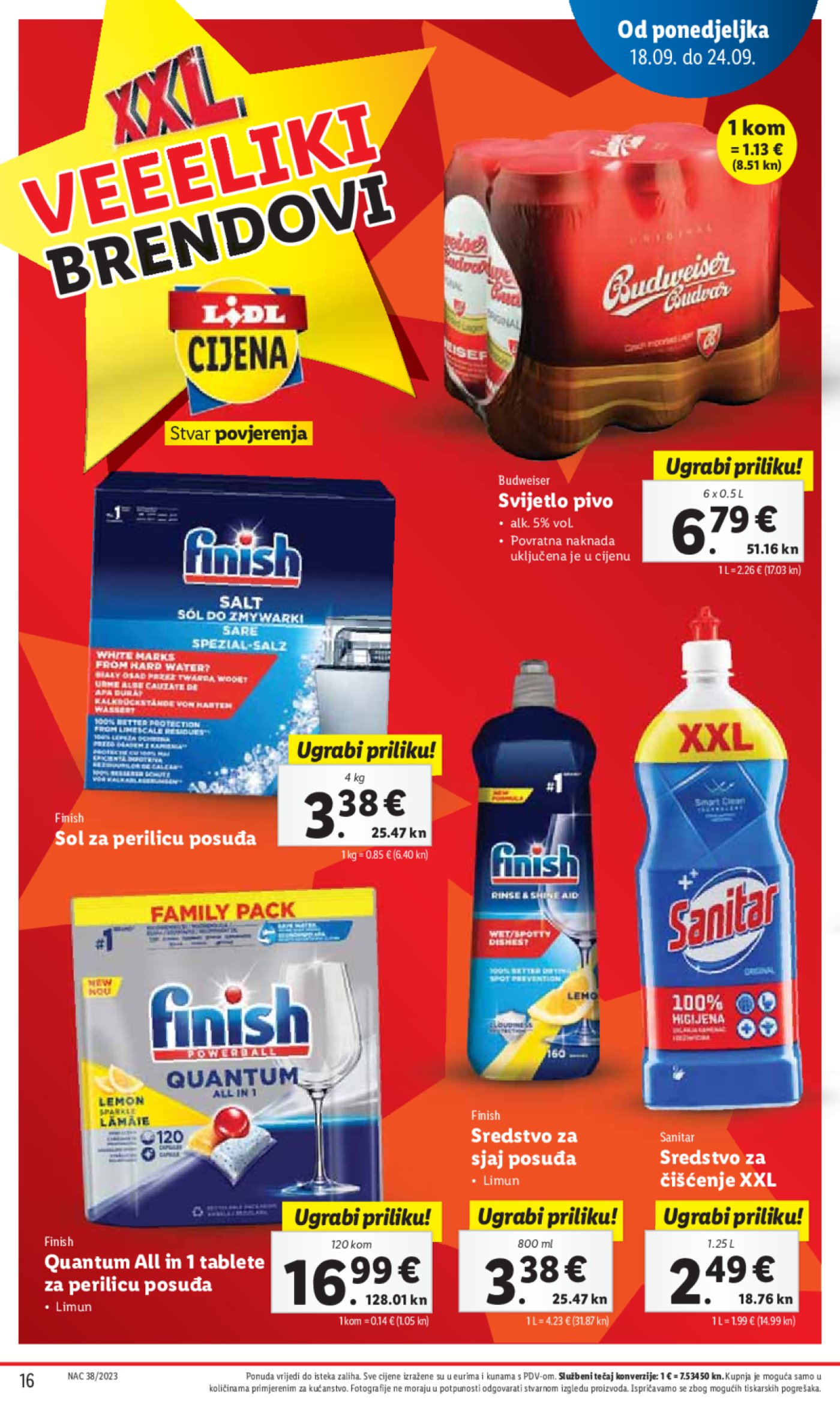 Lidl katalog Super ponuda od ponedjeljka 18.09.-24.09.2023.