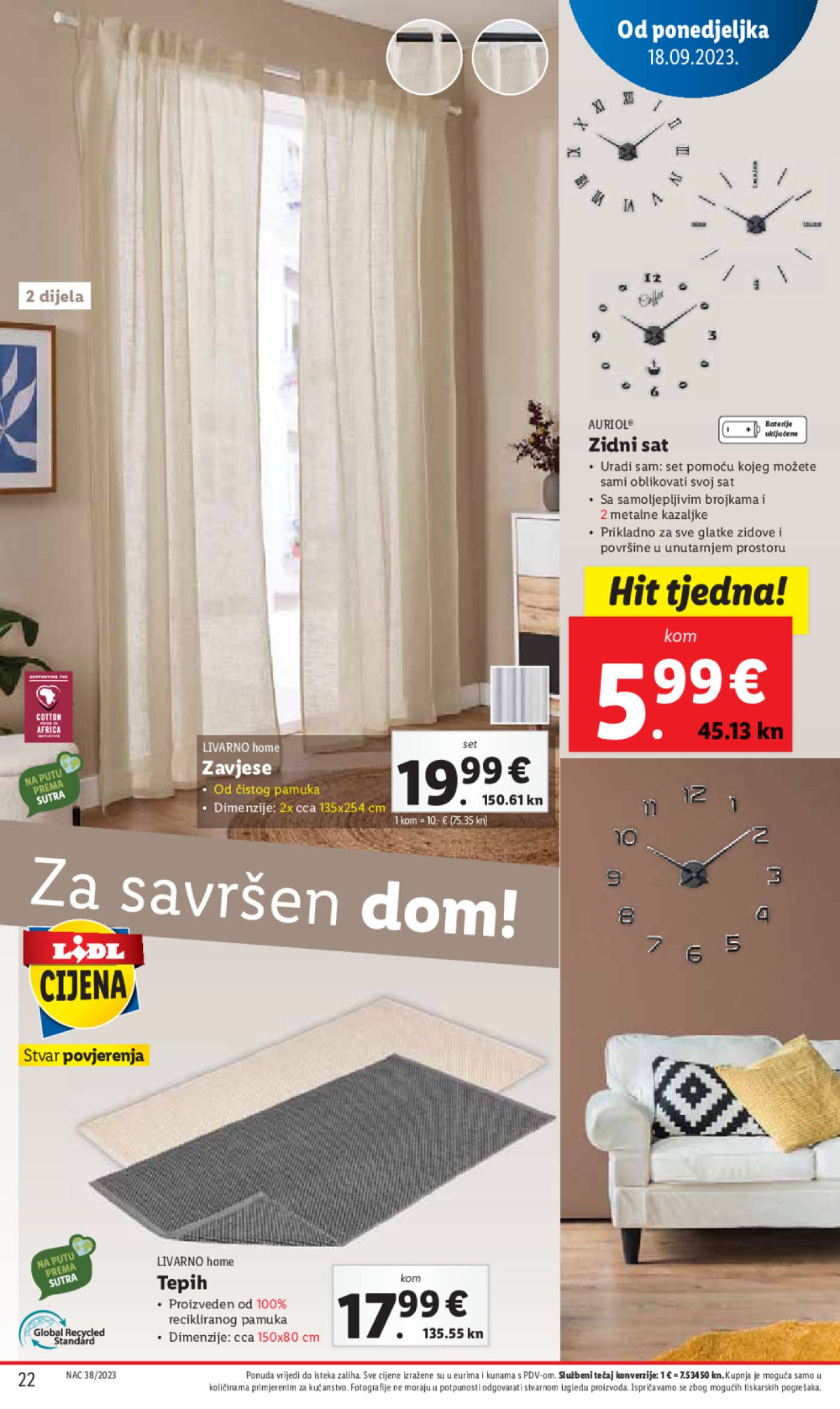 Lidl katalog Super ponuda od ponedjeljka 18.09.-24.09.2023.