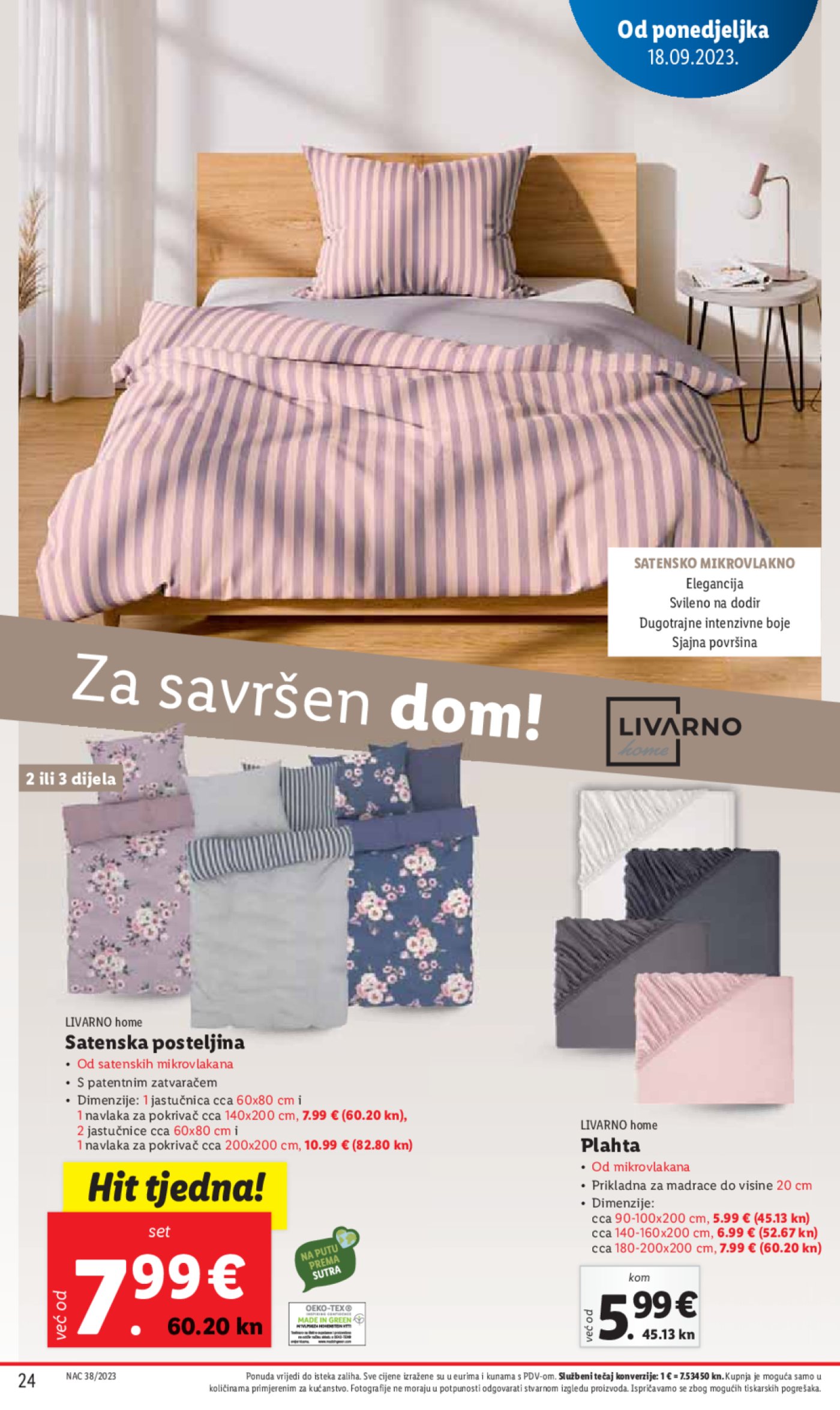 Lidl katalog Super ponuda od ponedjeljka 18.09.-24.09.2023.