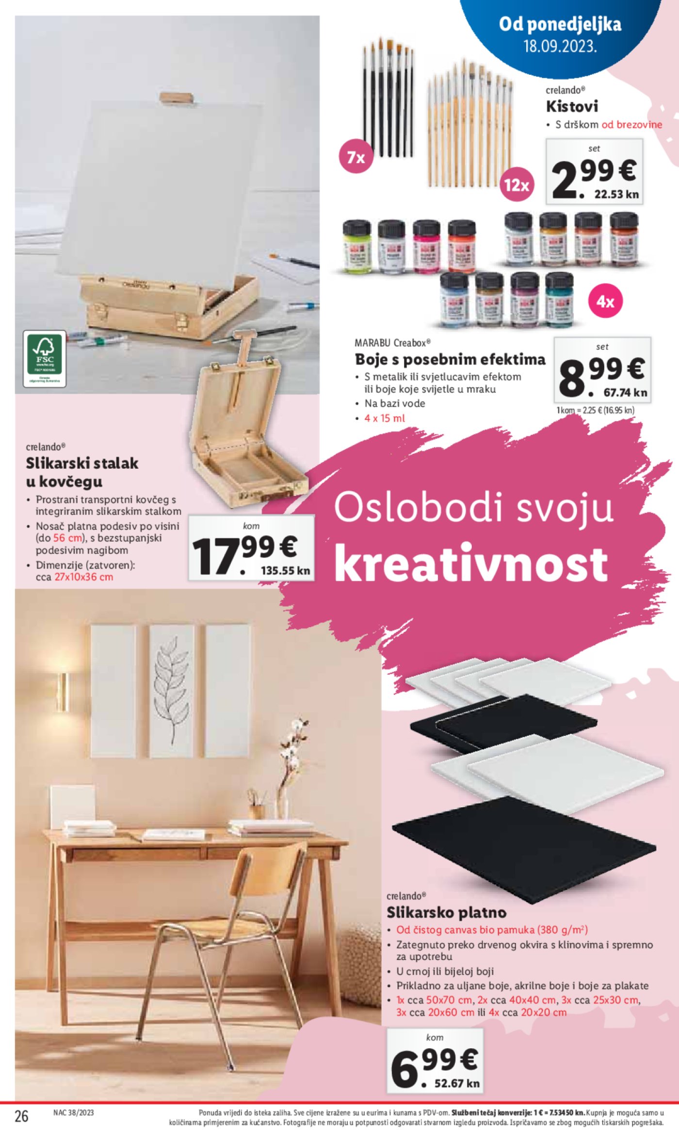 Lidl katalog Super ponuda od ponedjeljka 18.09.-24.09.2023.