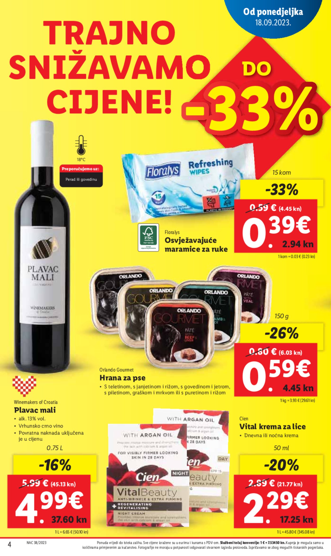 Lidl katalog Super ponuda od ponedjeljka 18.09.-24.09.2023.