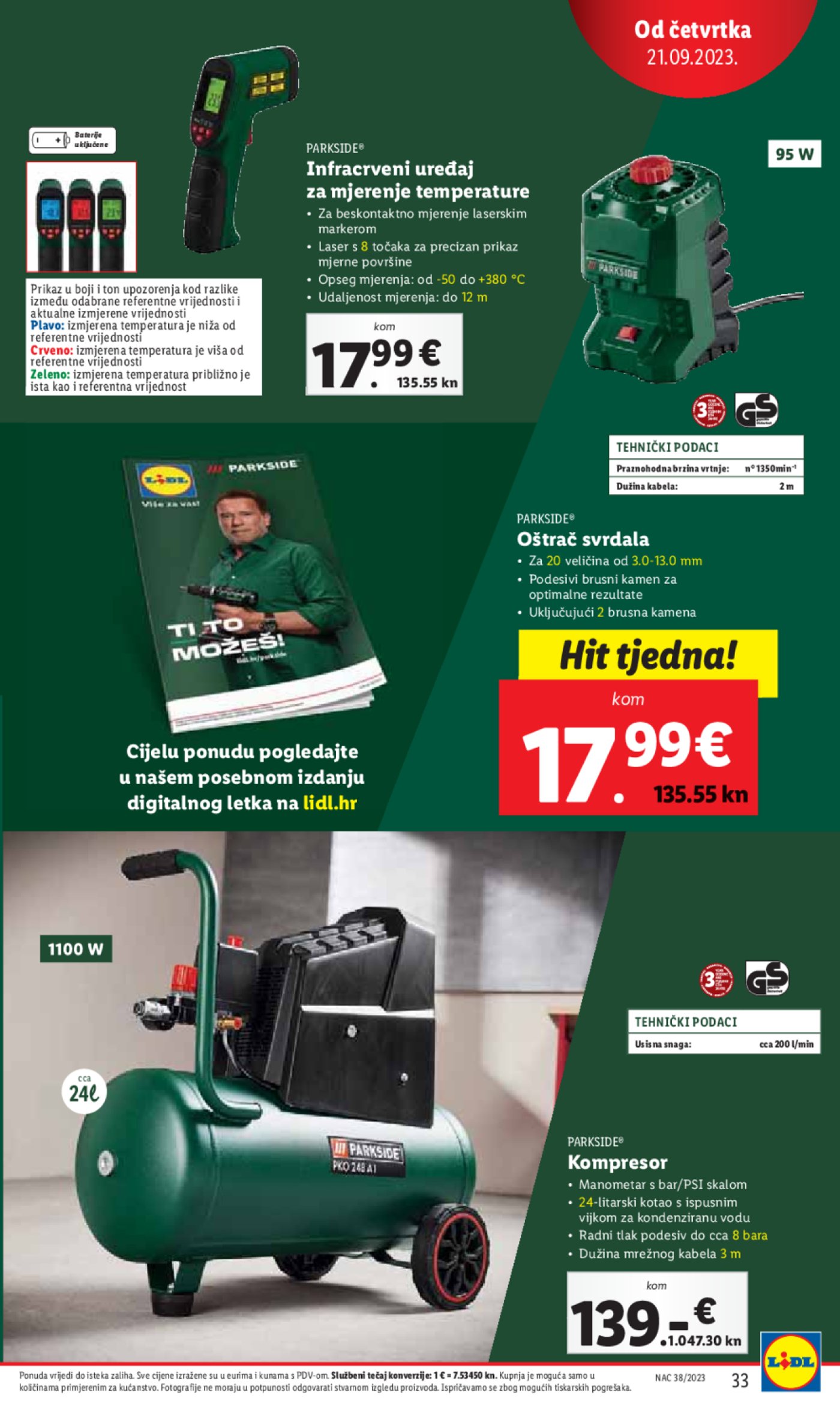 Lidl katalog Super ponuda od ponedjeljka 18.09.-24.09.2023.