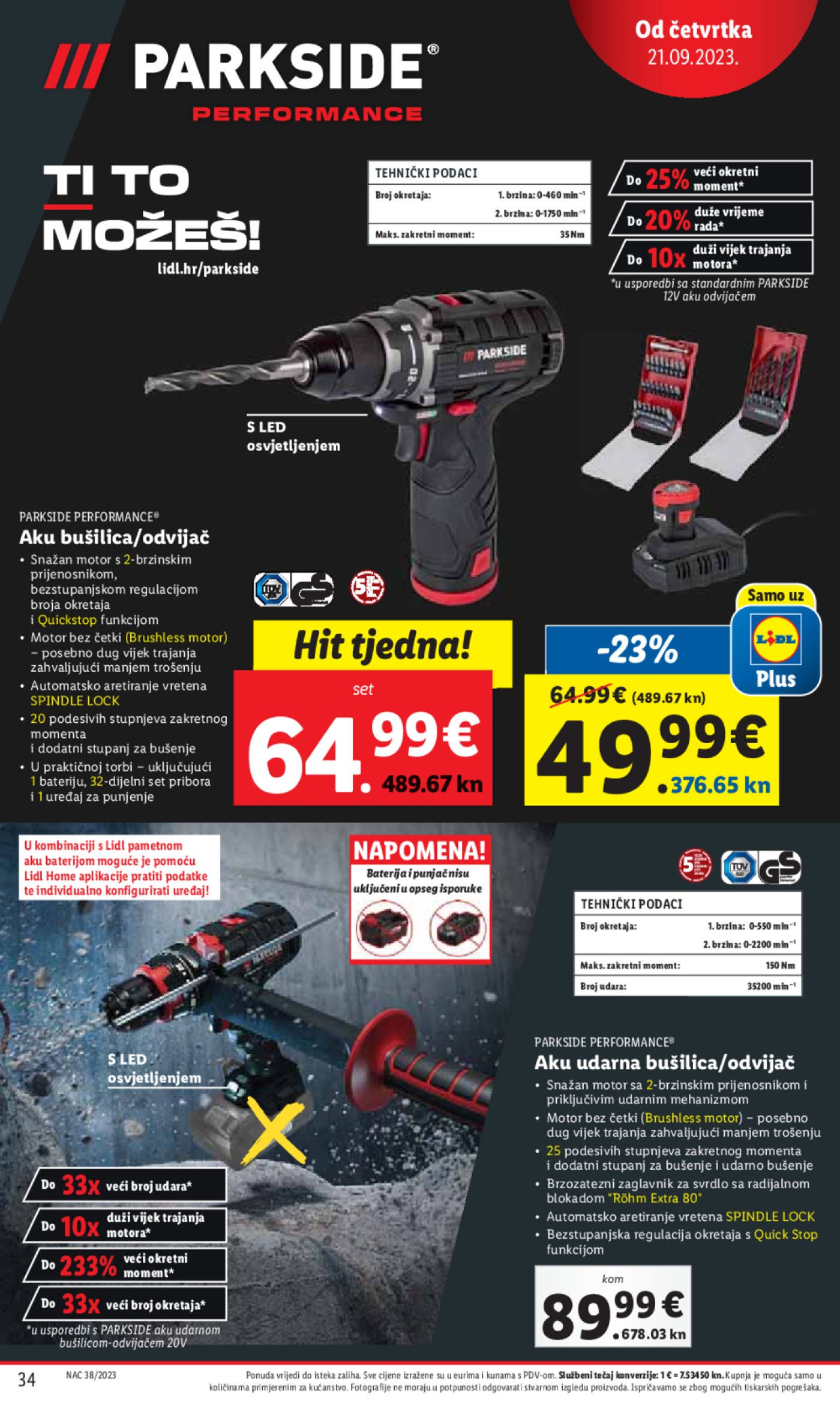 Lidl katalog Super ponuda od ponedjeljka 18.09.-24.09.2023.