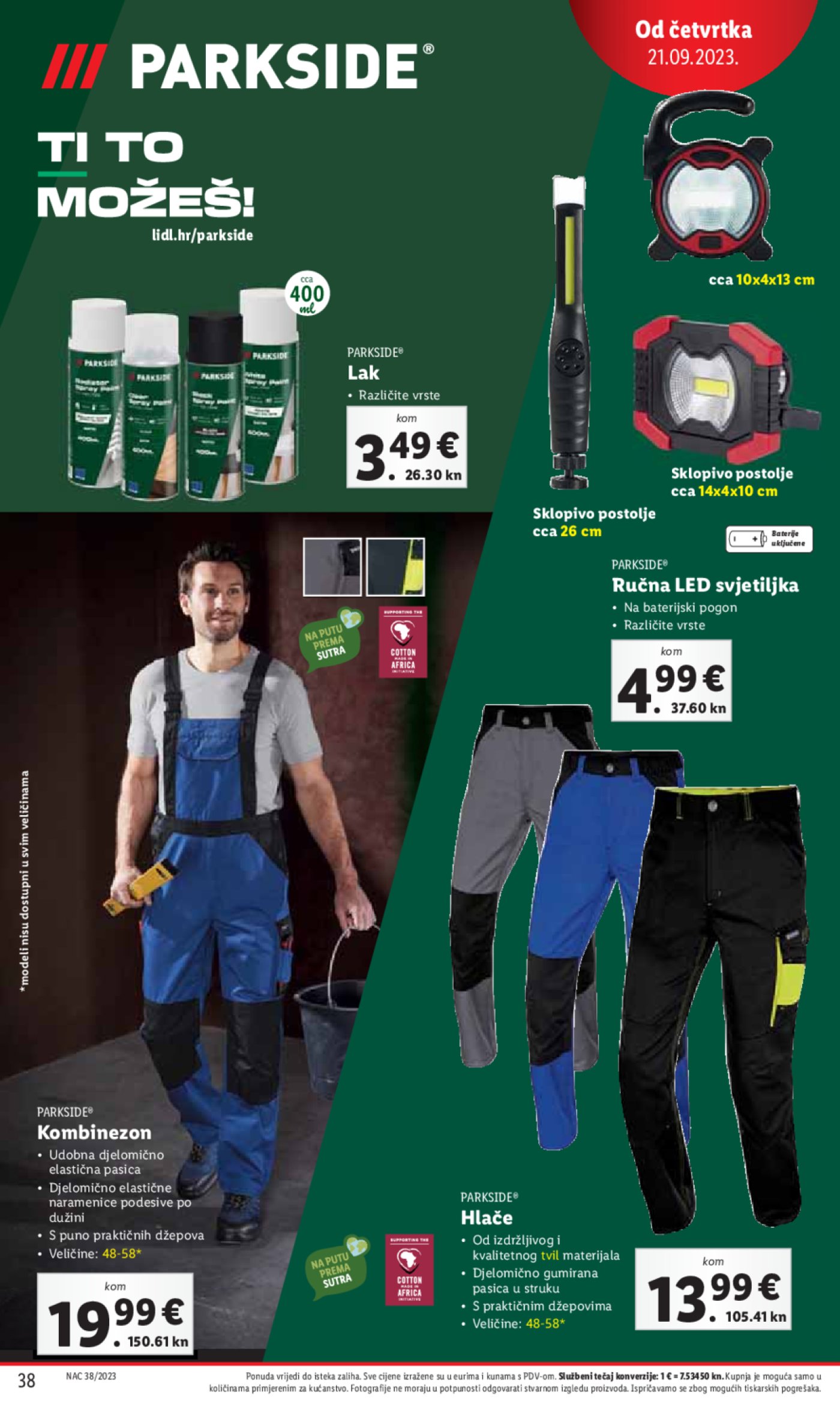 Lidl katalog Super ponuda od ponedjeljka 18.09.-24.09.2023.