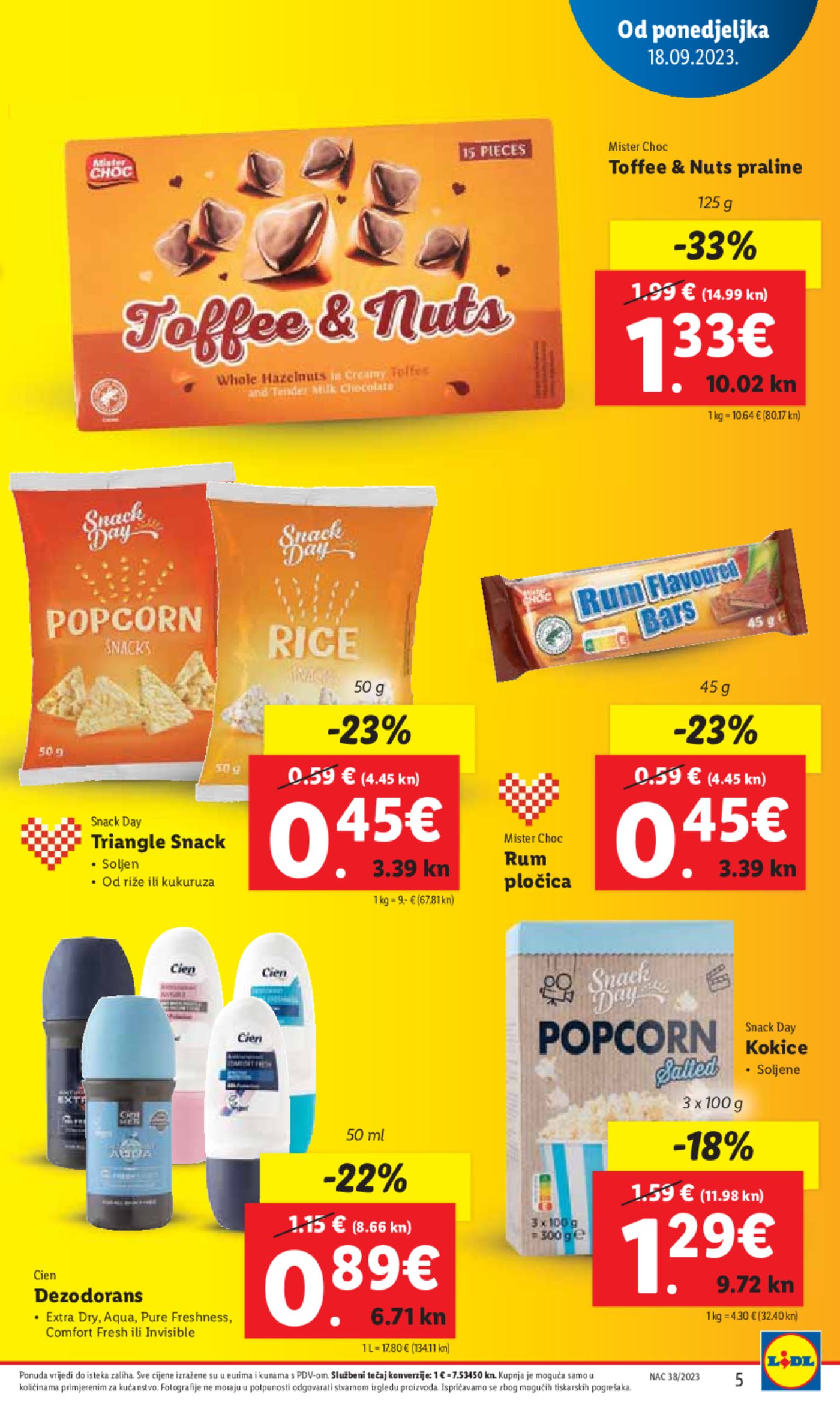 Lidl katalog Super ponuda od ponedjeljka 18.09.-24.09.2023.