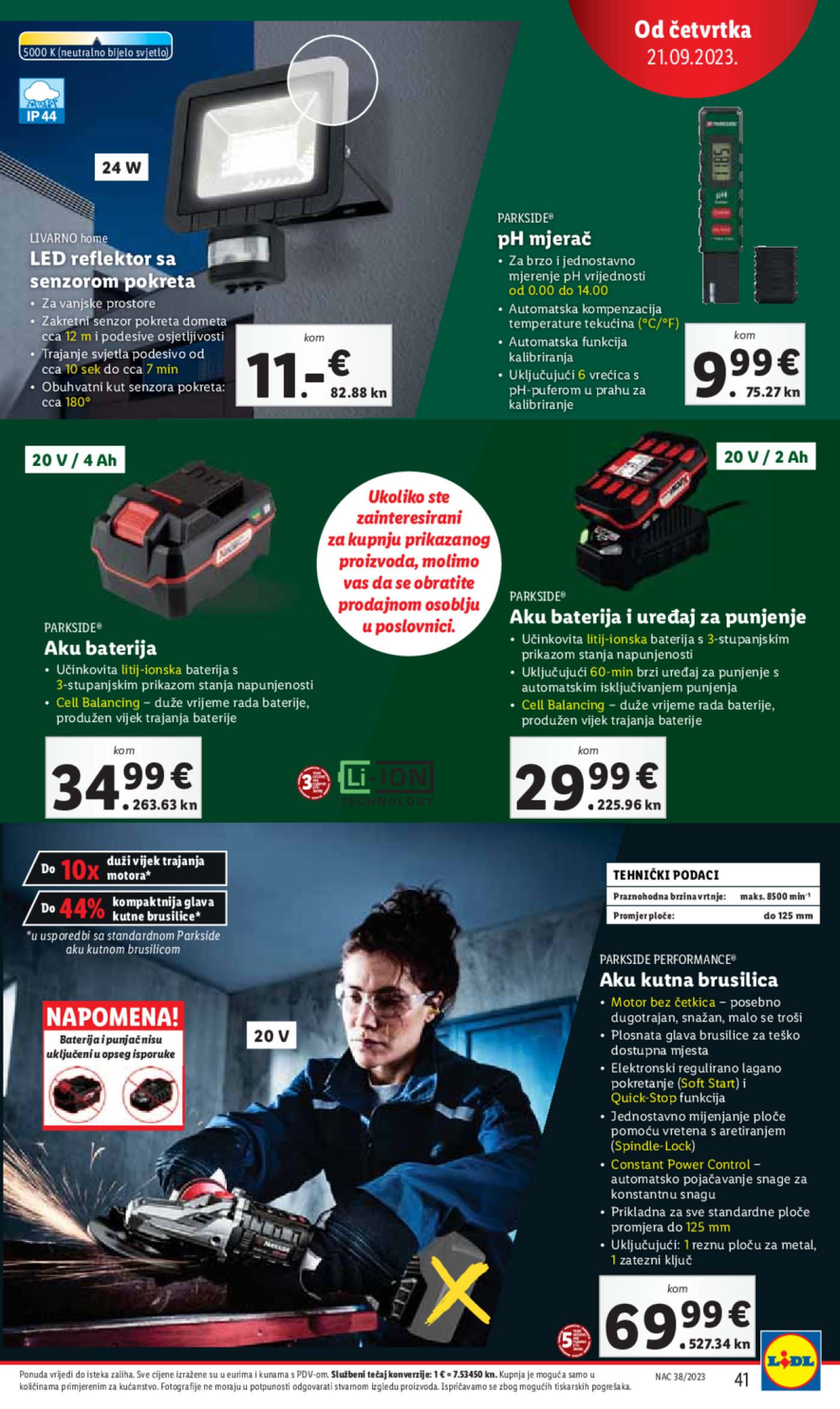 Lidl katalog Super ponuda od ponedjeljka 18.09.-24.09.2023.