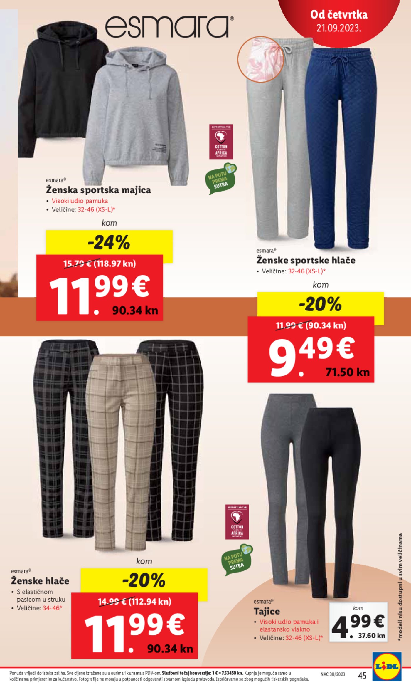 Lidl katalog Super ponuda od ponedjeljka 18.09.-24.09.2023.