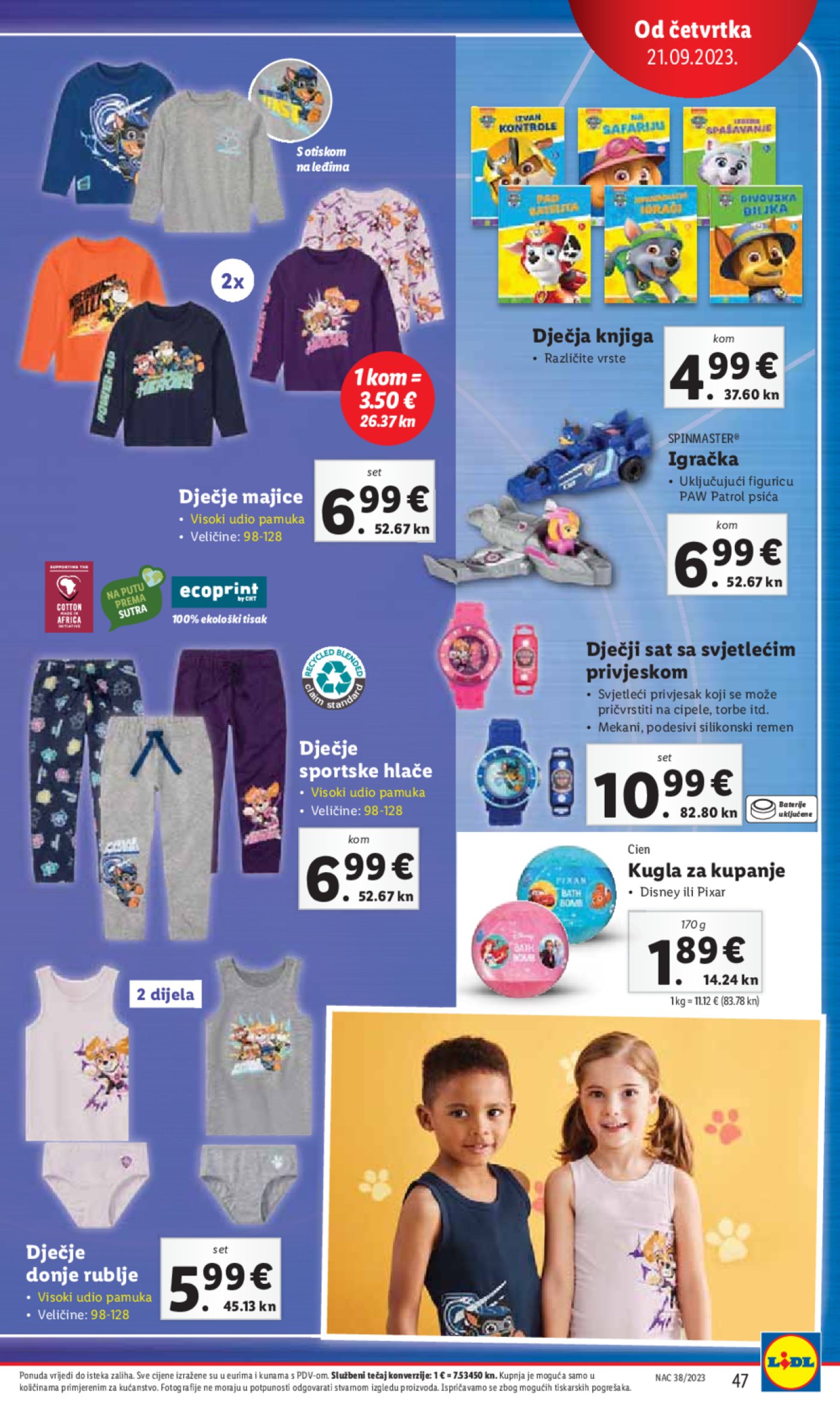 Lidl katalog Super ponuda od ponedjeljka 18.09.-24.09.2023.