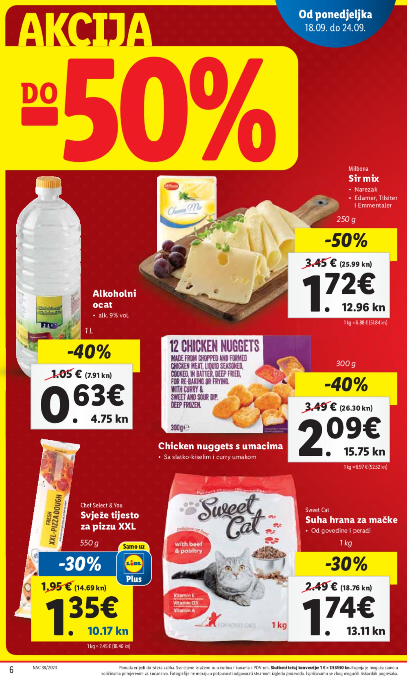 Lidl katalog Super ponuda od ponedjeljka 18.09.-24.09.2023.