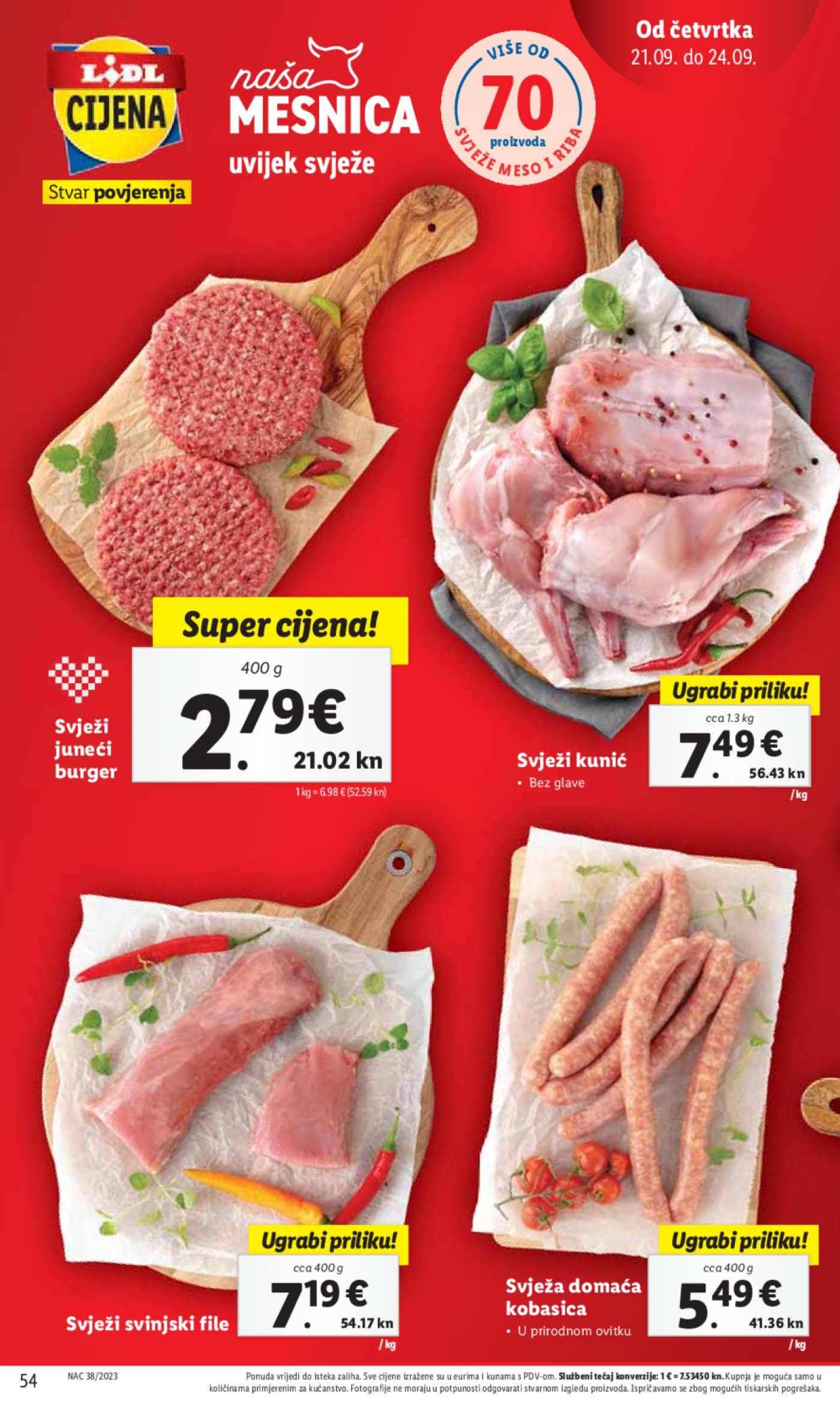 Lidl katalog Super ponuda od ponedjeljka 18.09.-24.09.2023.