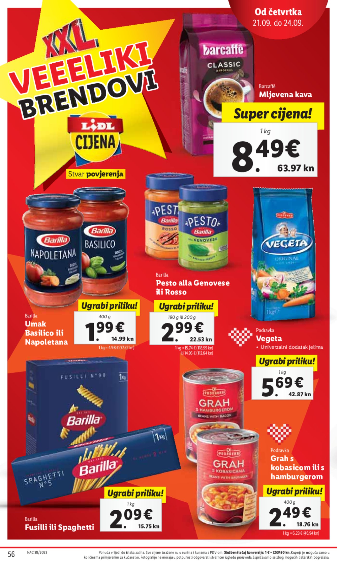 Lidl katalog Super ponuda od ponedjeljka 18.09.-24.09.2023.