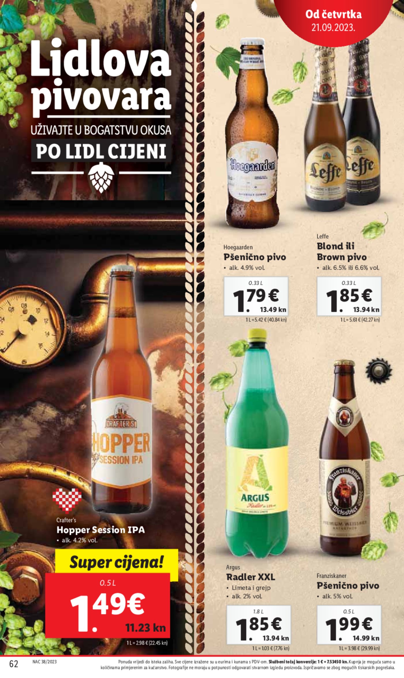 Lidl katalog Super ponuda od ponedjeljka 18.09.-24.09.2023.