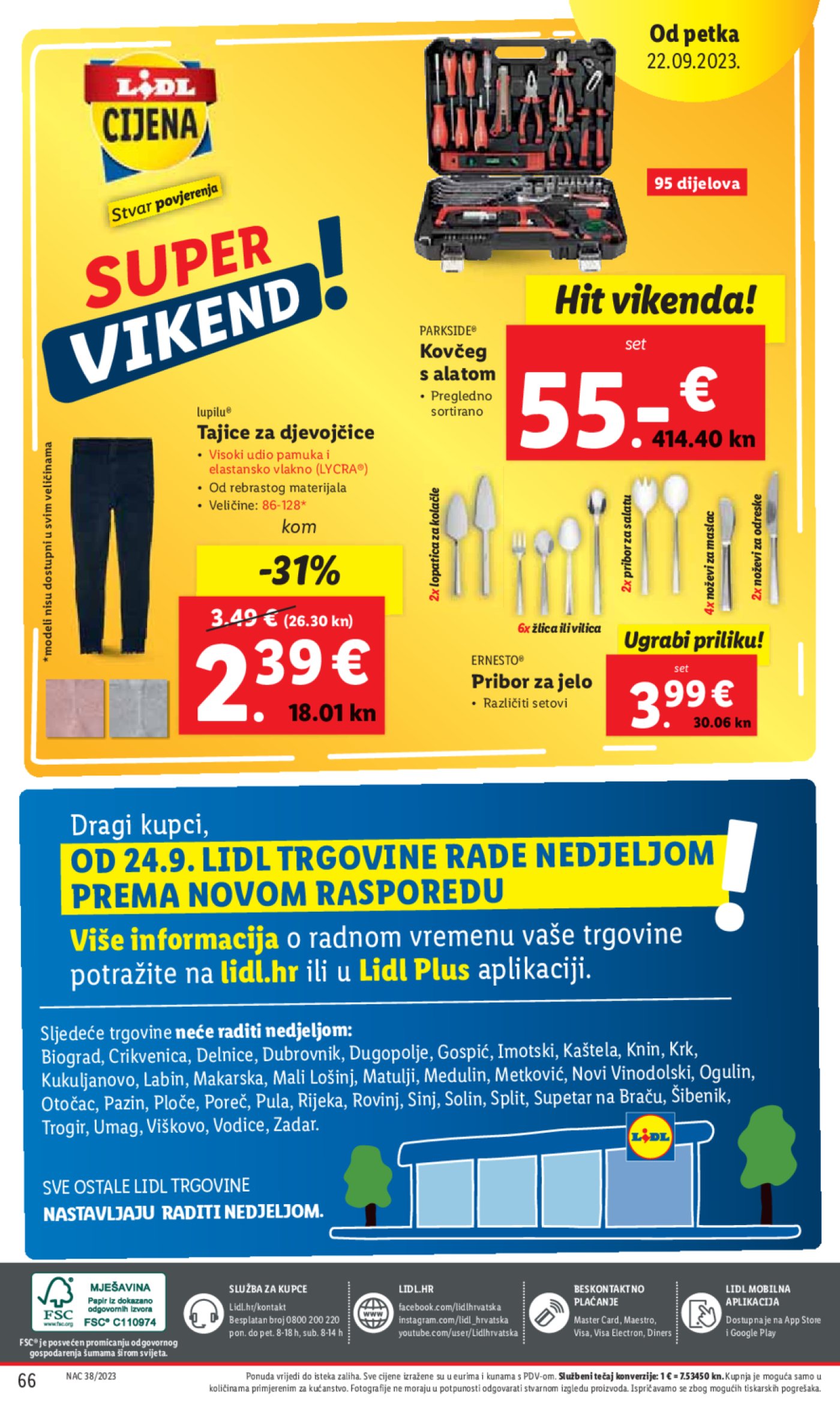 Lidl katalog Super ponuda od ponedjeljka 18.09.-24.09.2023.