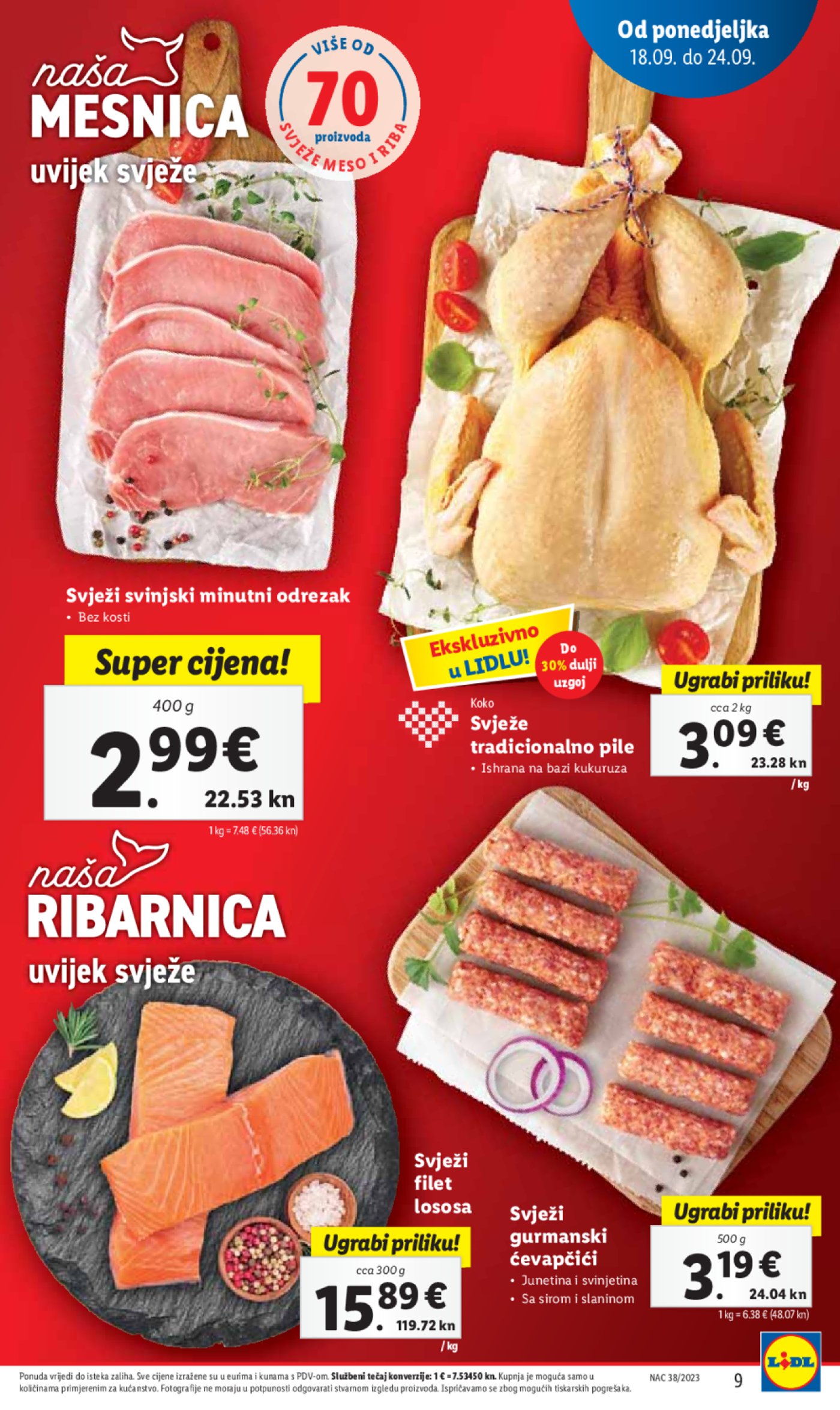 Lidl katalog Super ponuda od ponedjeljka 18.09.-24.09.2023.