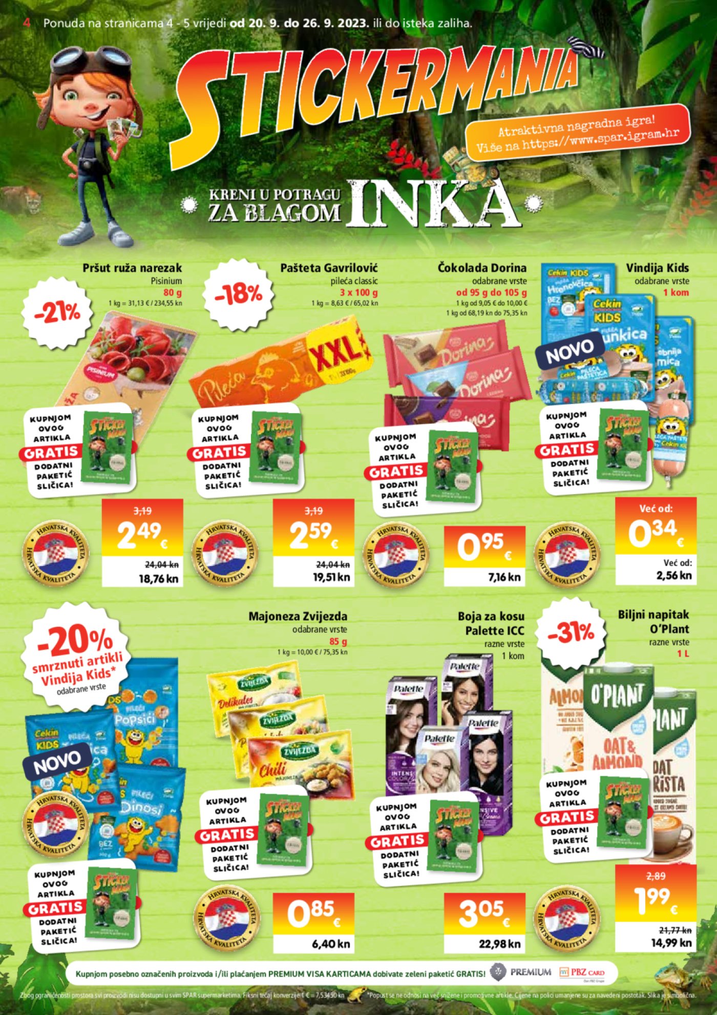 SPAR katalog Akcija 20.09.-26.09.2023.
