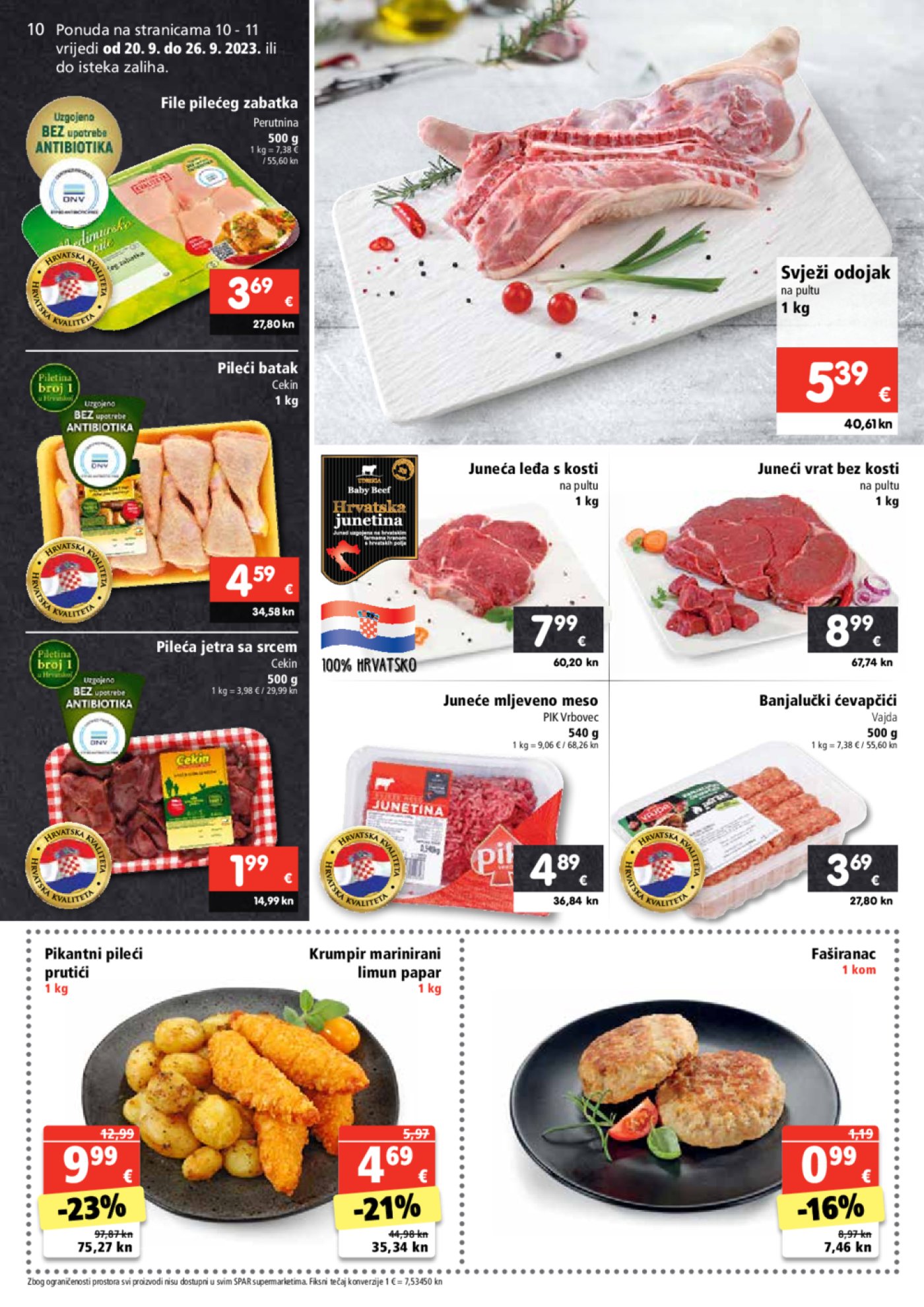 SPAR katalog Akcija 20.09.-26.09.2023.