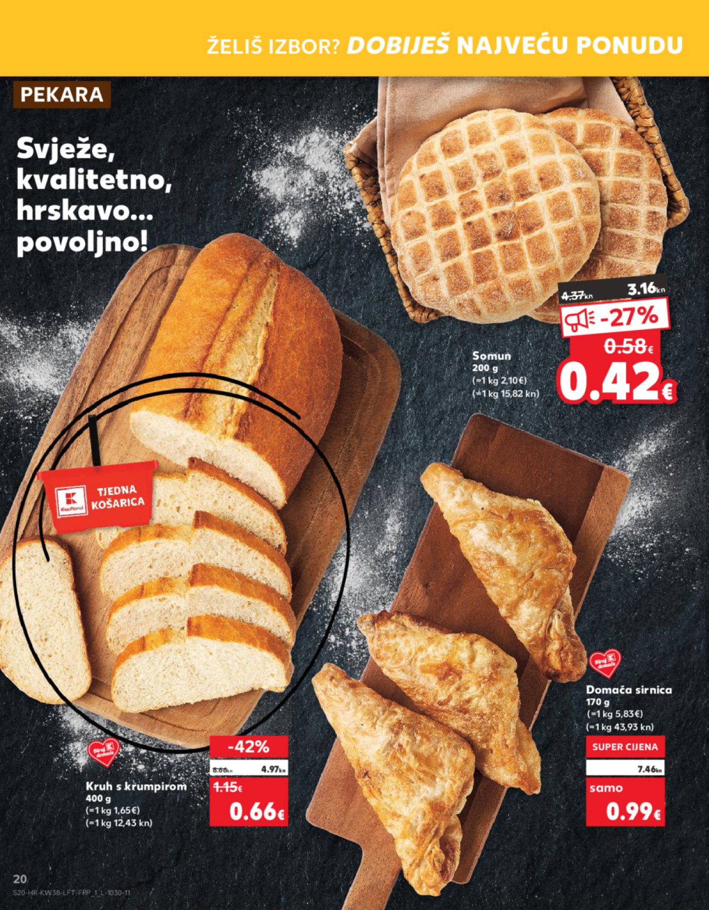 Kaufland katalog Akcija 20.09.-26.09.2023. Odabrane poslovnice
