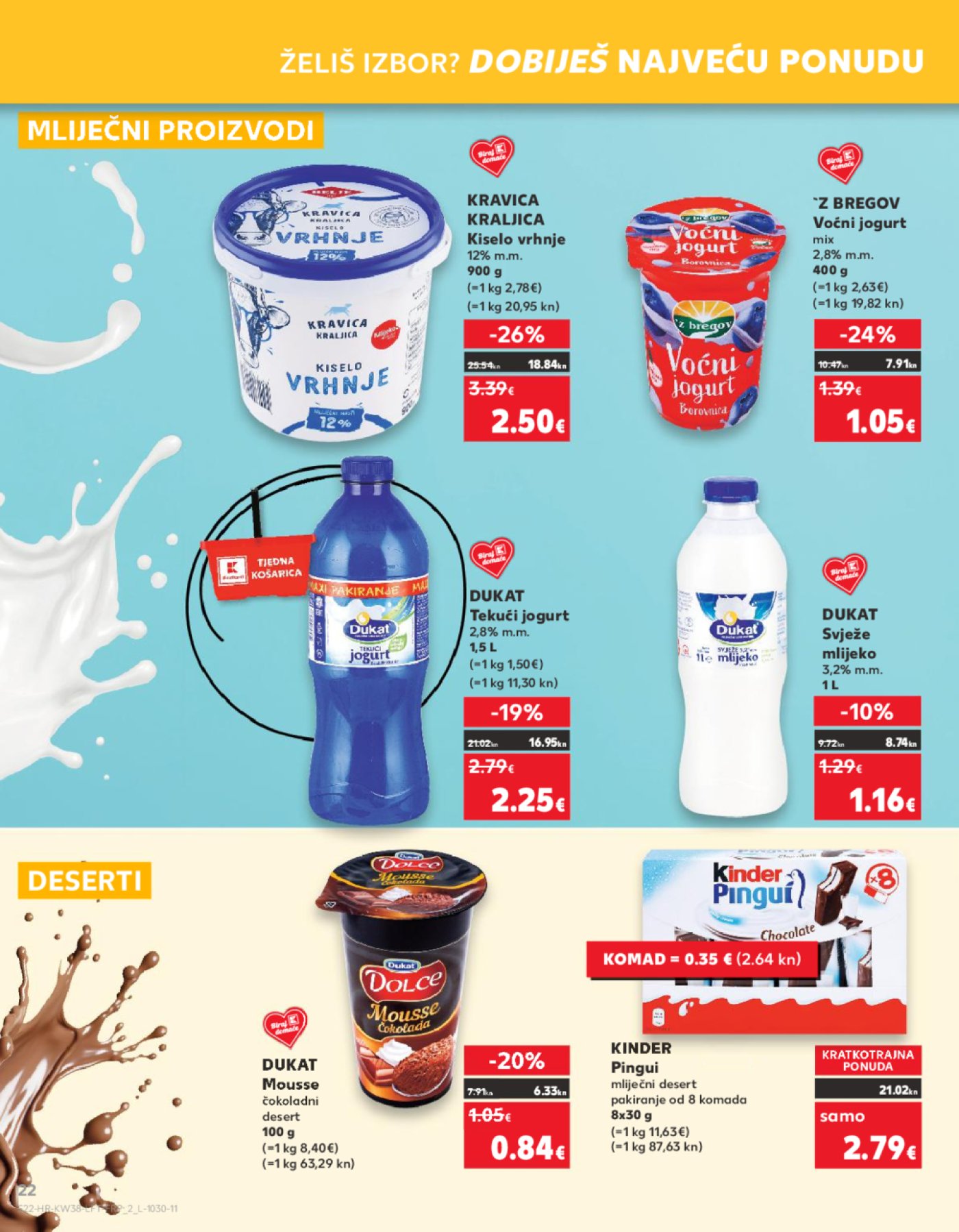 Kaufland katalog Akcija 20.09.-26.09.2023. Odabrane poslovnice