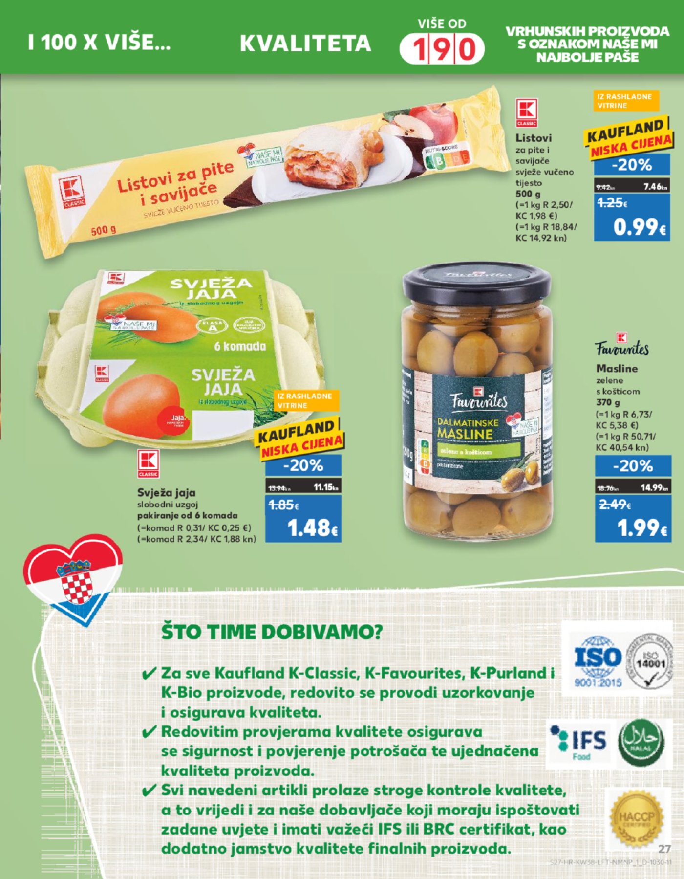 Kaufland katalog Akcija 20.09.-26.09.2023. Odabrane poslovnice
