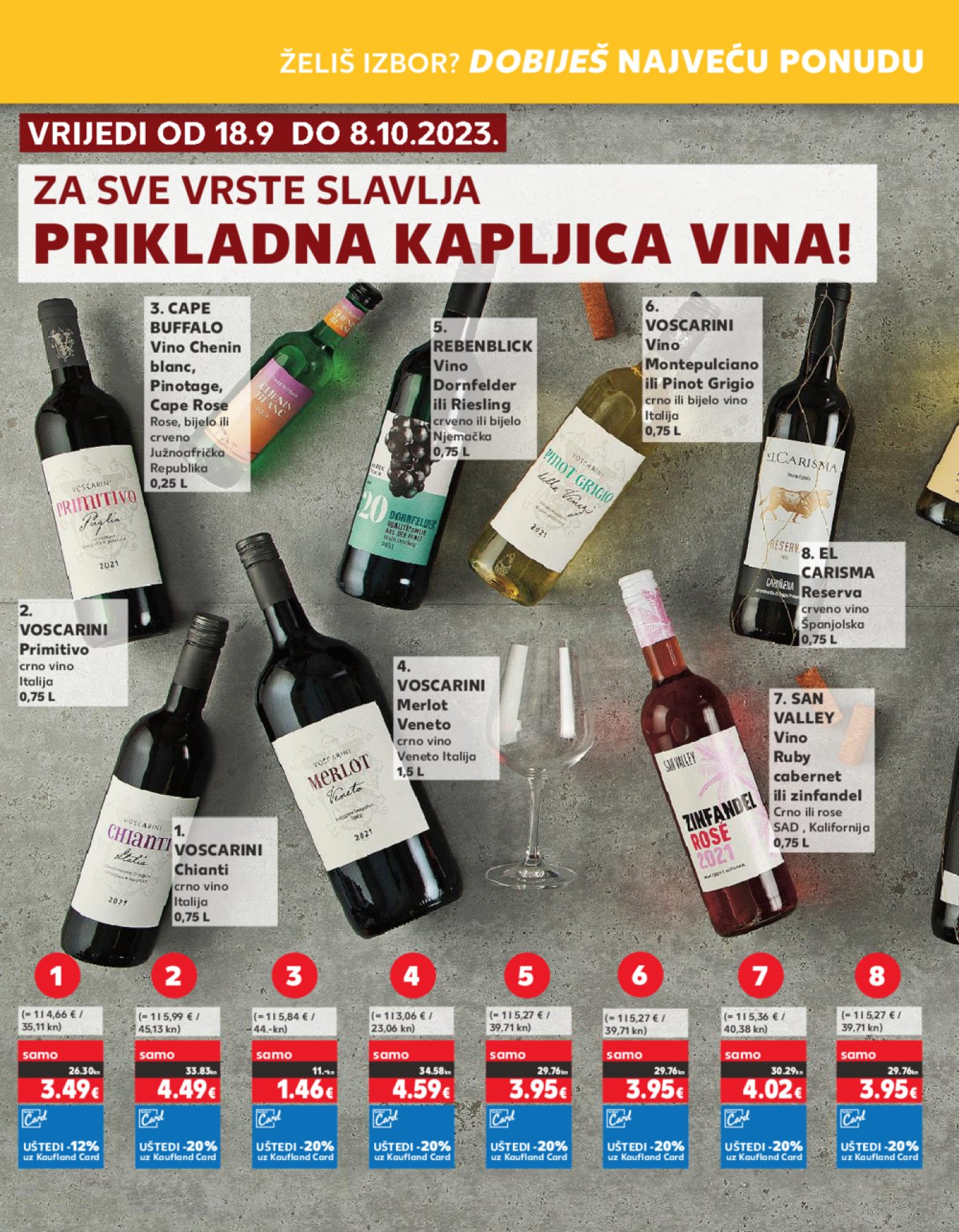 Kaufland katalog Akcija 20.09.-26.09.2023. Odabrane poslovnice