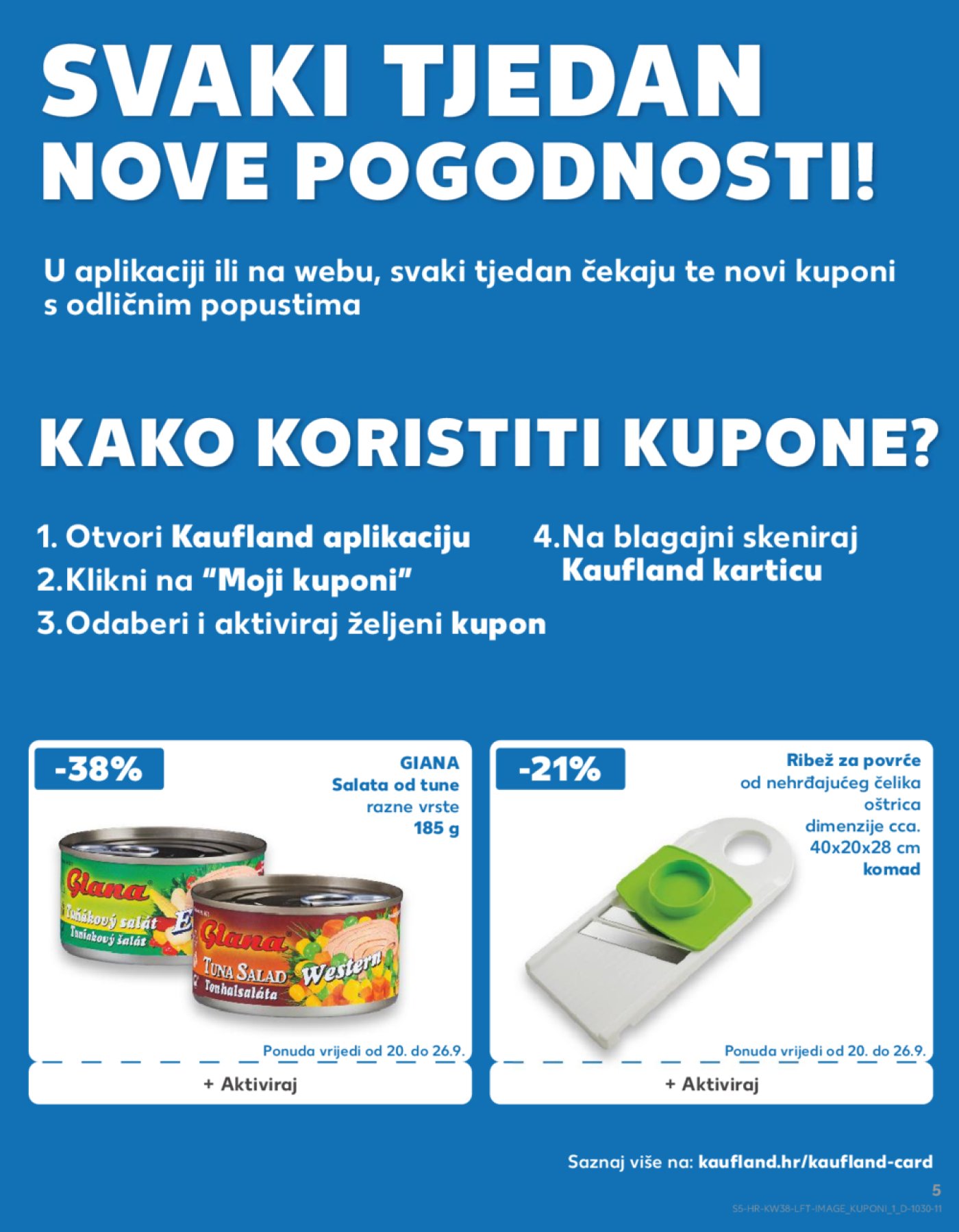 Kaufland katalog Akcija 20.09.-26.09.2023. Odabrane poslovnice
