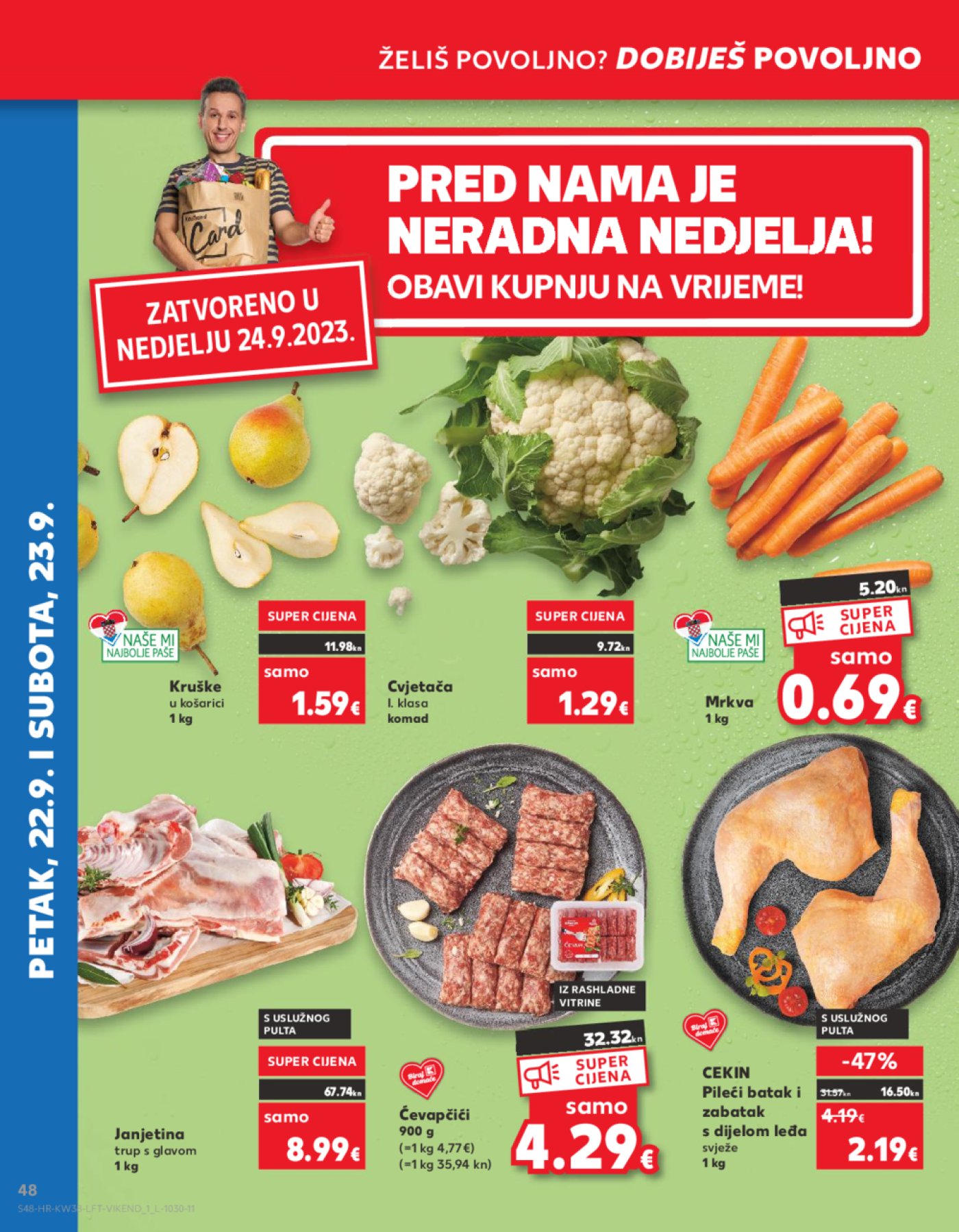 Kaufland katalog Akcija 20.09.-26.09.2023. Odabrane poslovnice