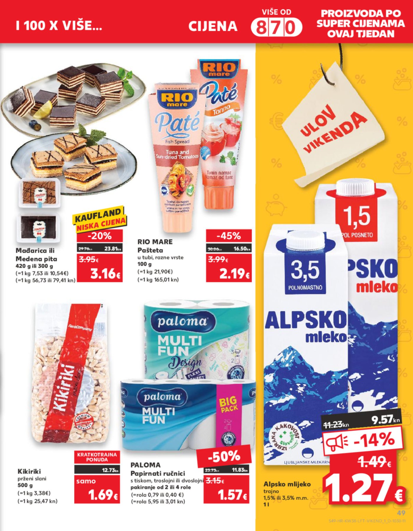 Kaufland katalog Akcija 20.09.-26.09.2023. Odabrane poslovnice