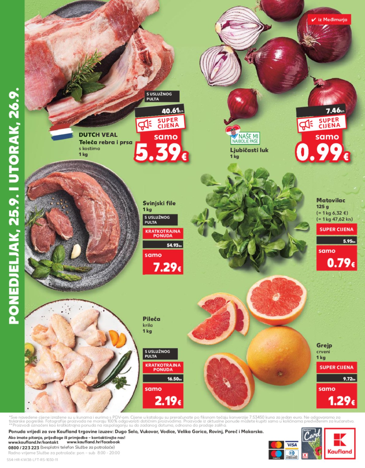 Kaufland katalog Akcija 20.09.-26.09.2023. Odabrane poslovnice