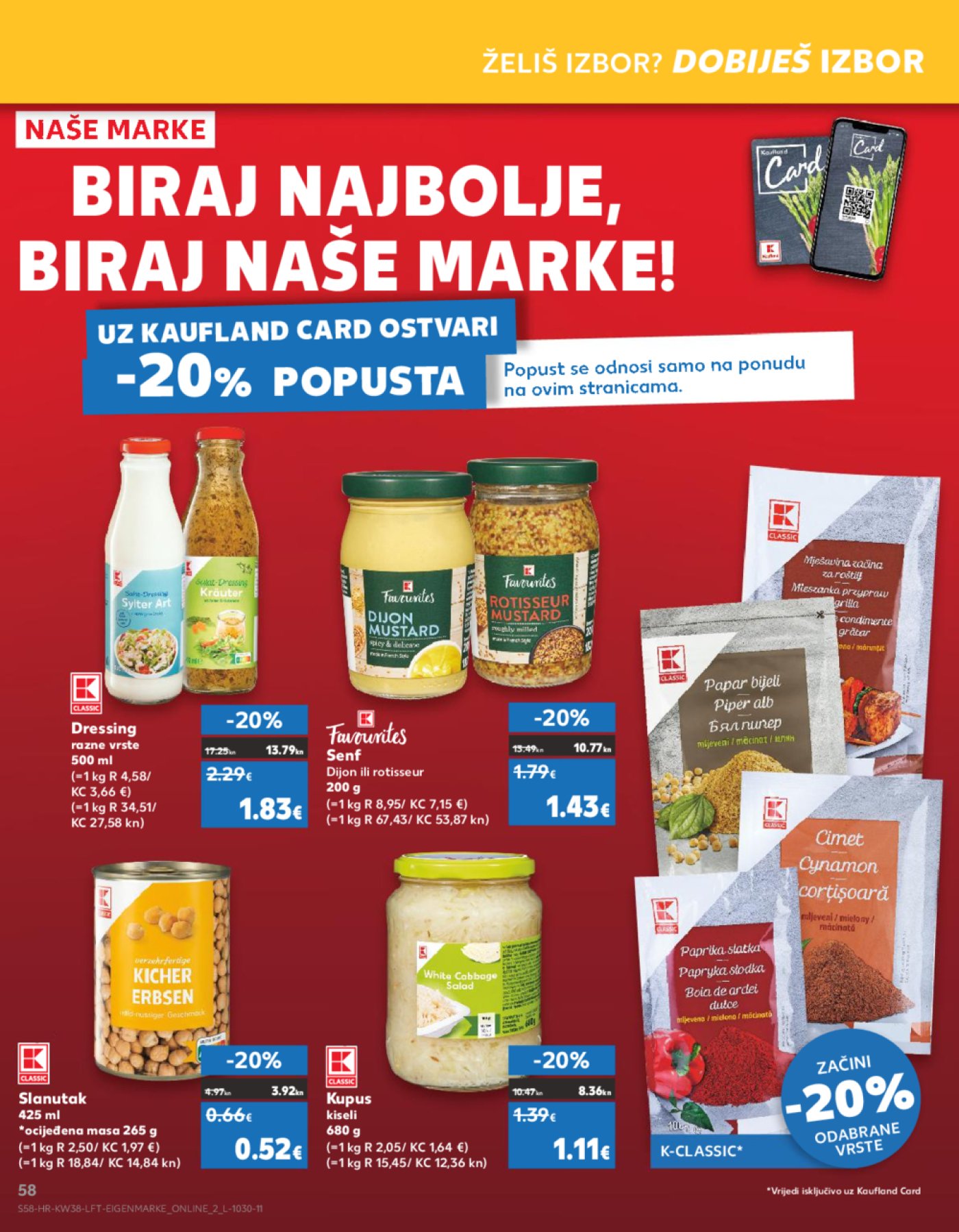 Kaufland katalog Akcija 20.09.-26.09.2023. Odabrane poslovnice