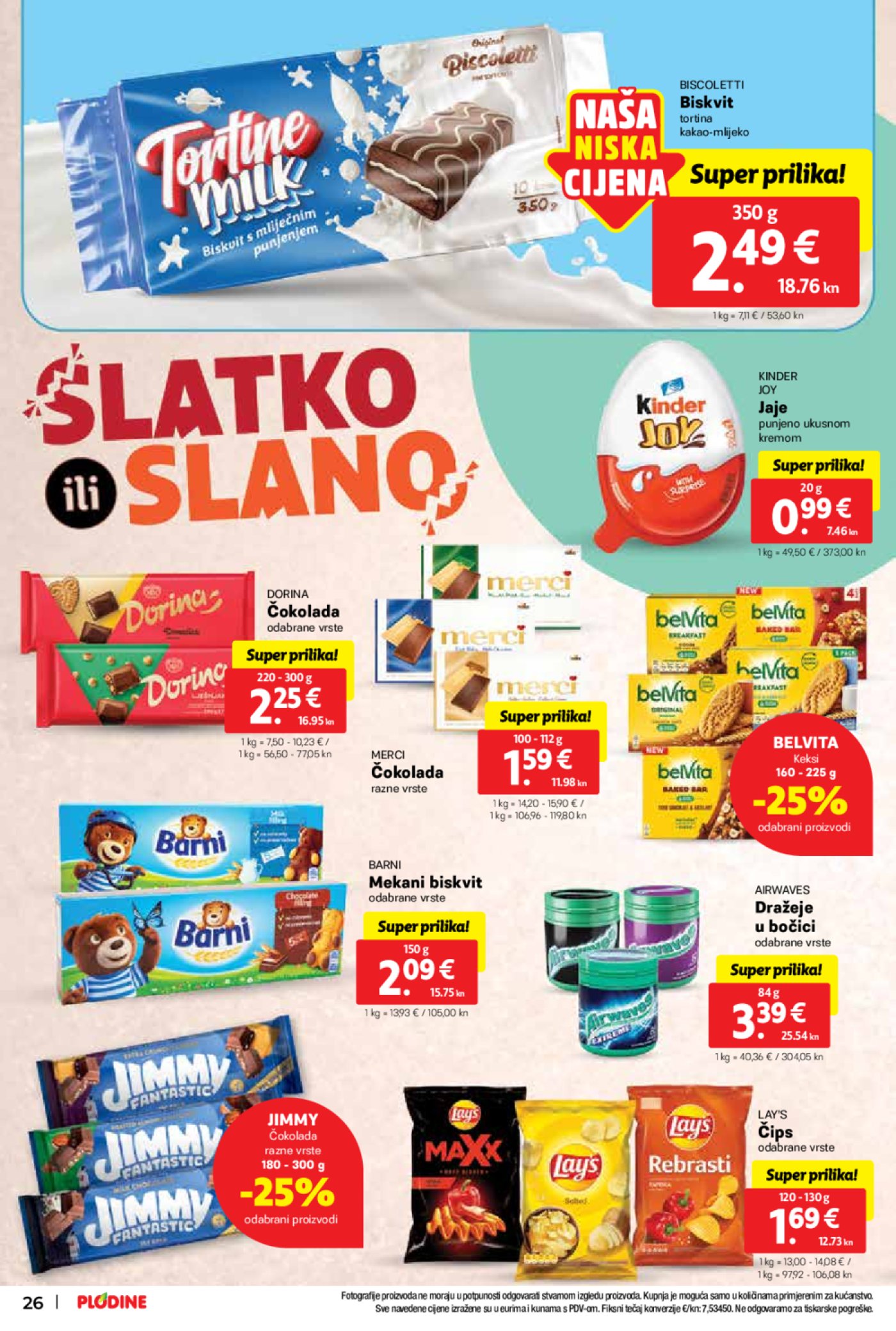 Plodine katalog Otvorenje supermarketa Čakovec 21.09.-26.09.2023.