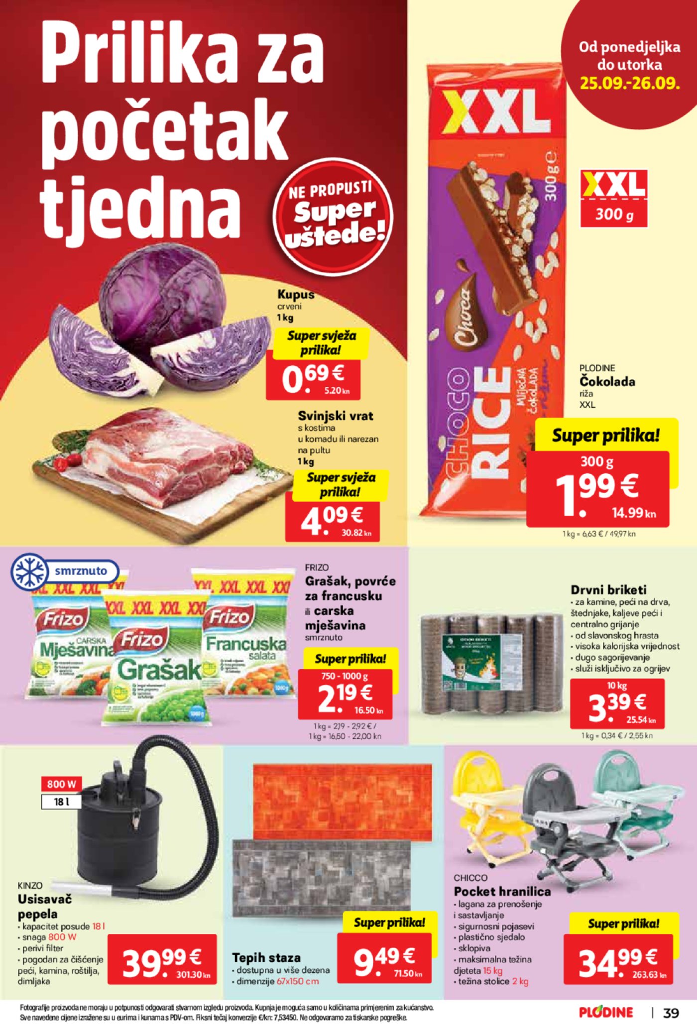 Plodine katalog Otvorenje supermarketa Čakovec 21.09.-26.09.2023.