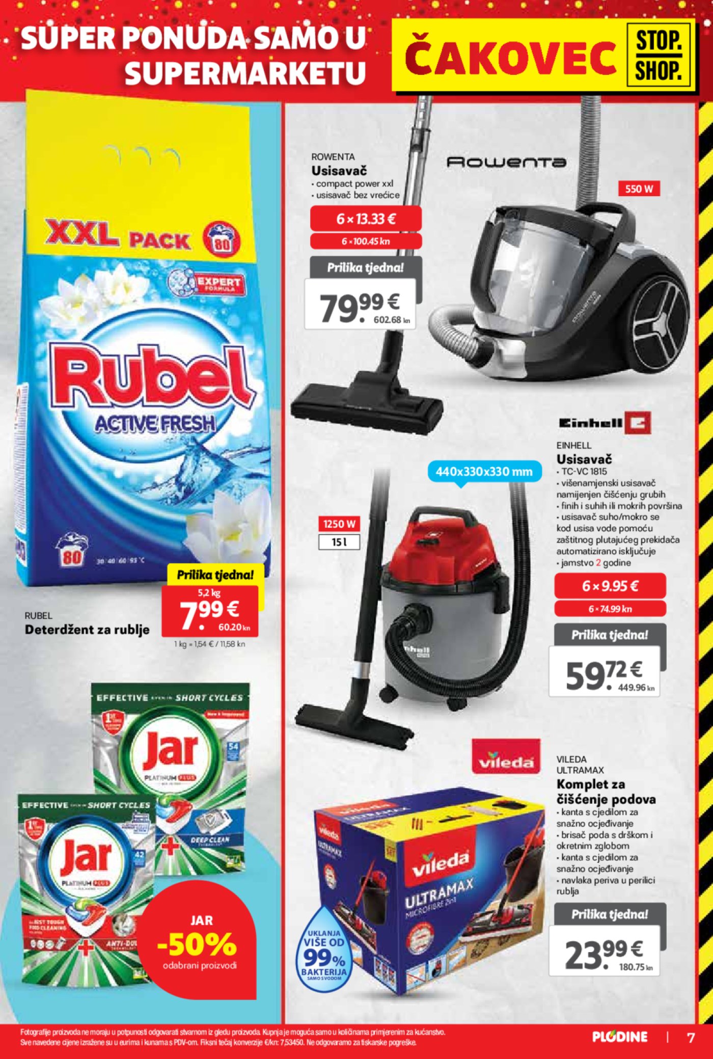 Plodine katalog Otvorenje supermarketa Čakovec 21.09.-26.09.2023.