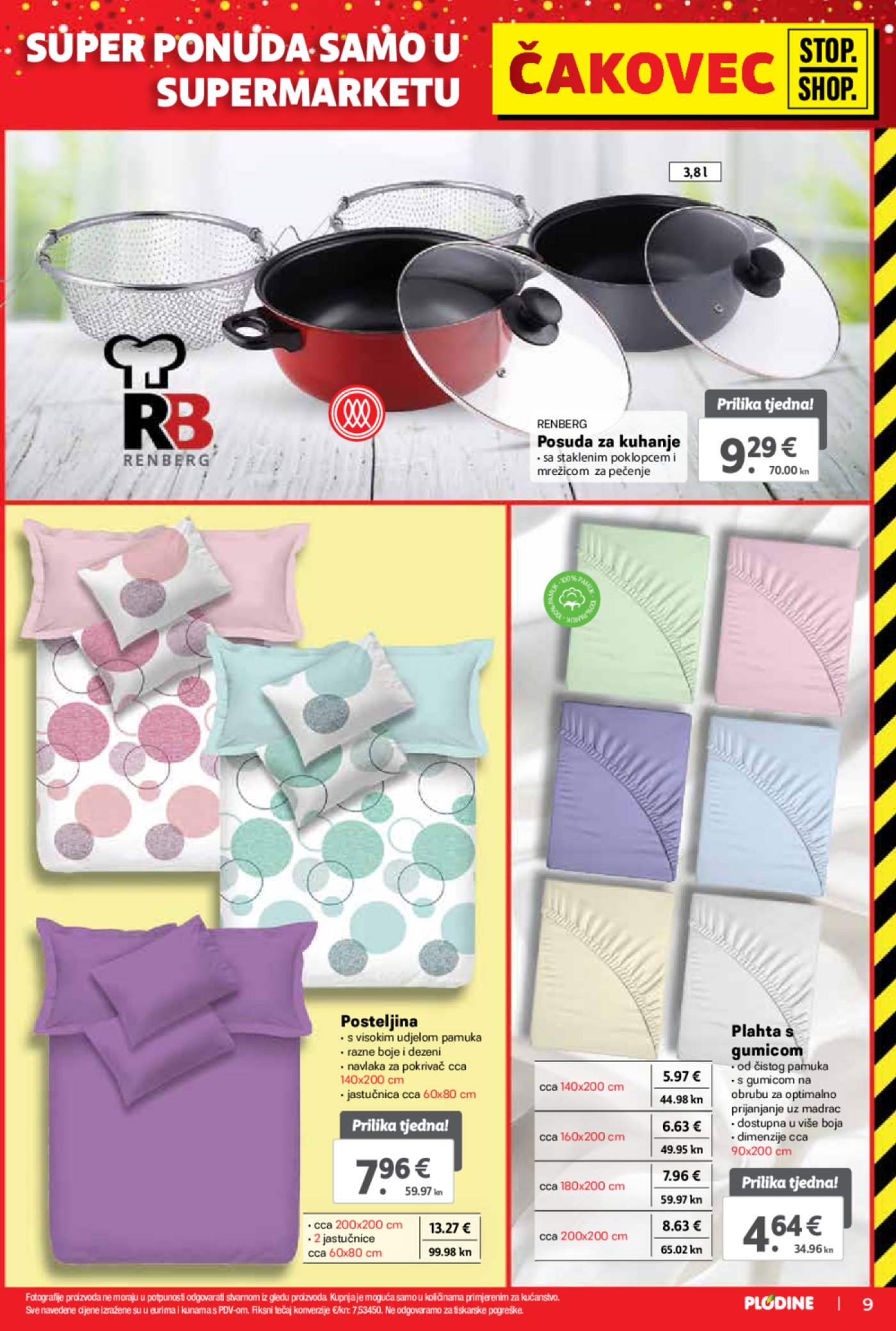 Plodine katalog Otvorenje supermarketa Čakovec 21.09.-26.09.2023.