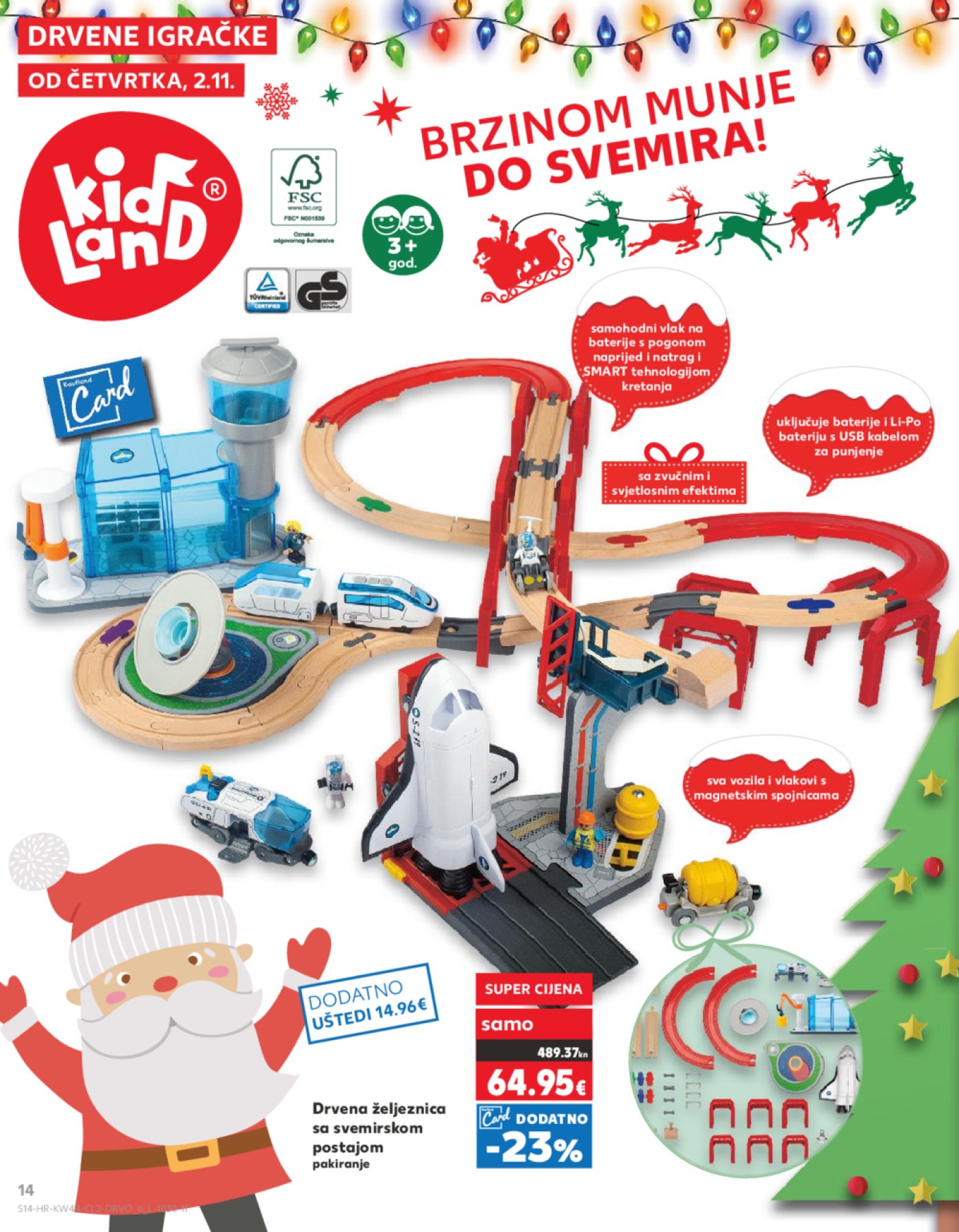 Kaufland katalog Najbolji izbor igračaka 02.11.-24.12.2023.