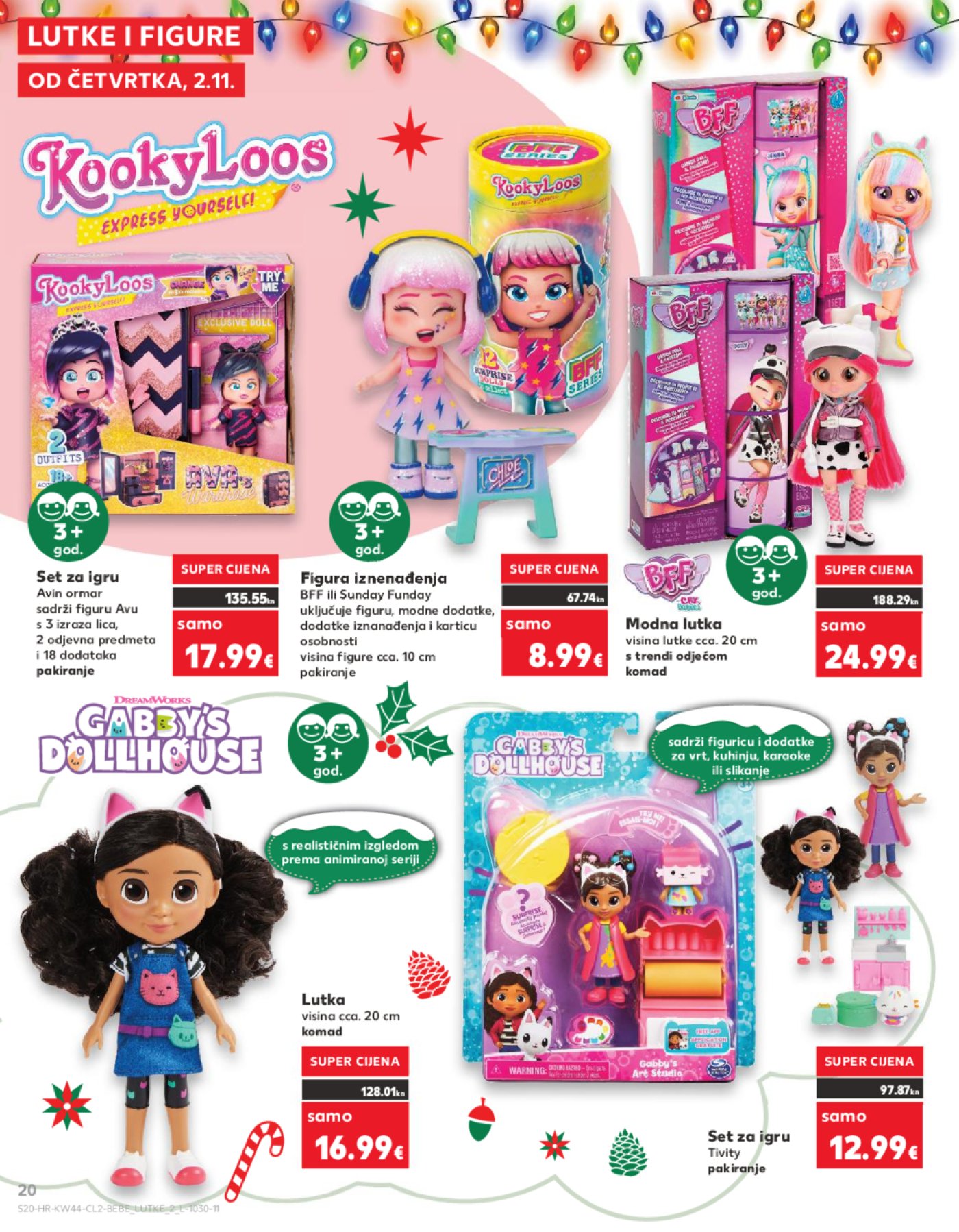 Kaufland katalog Najbolji izbor igračaka 02.11.-24.12.2023.