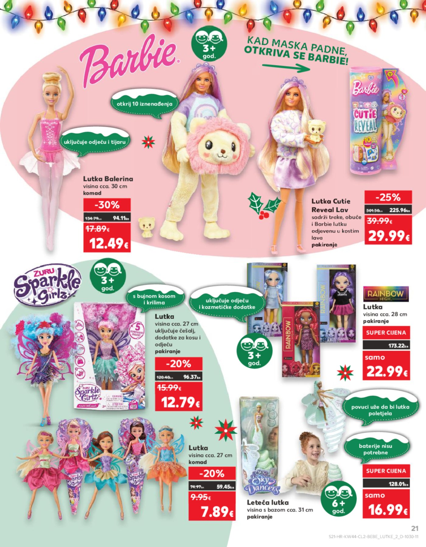 Kaufland katalog Najbolji izbor igračaka 02.11.-24.12.2023.